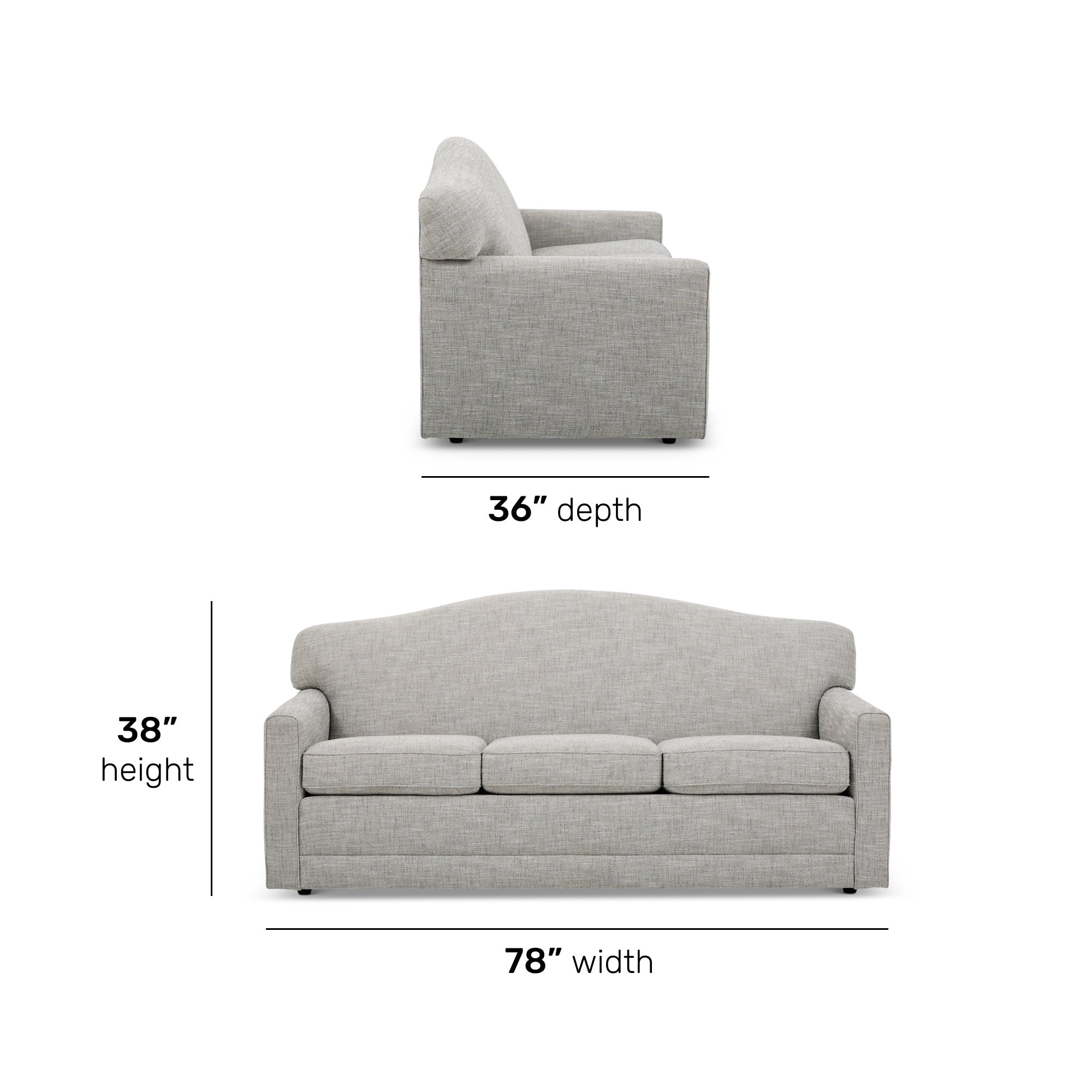 Aggie Fabric Sofa