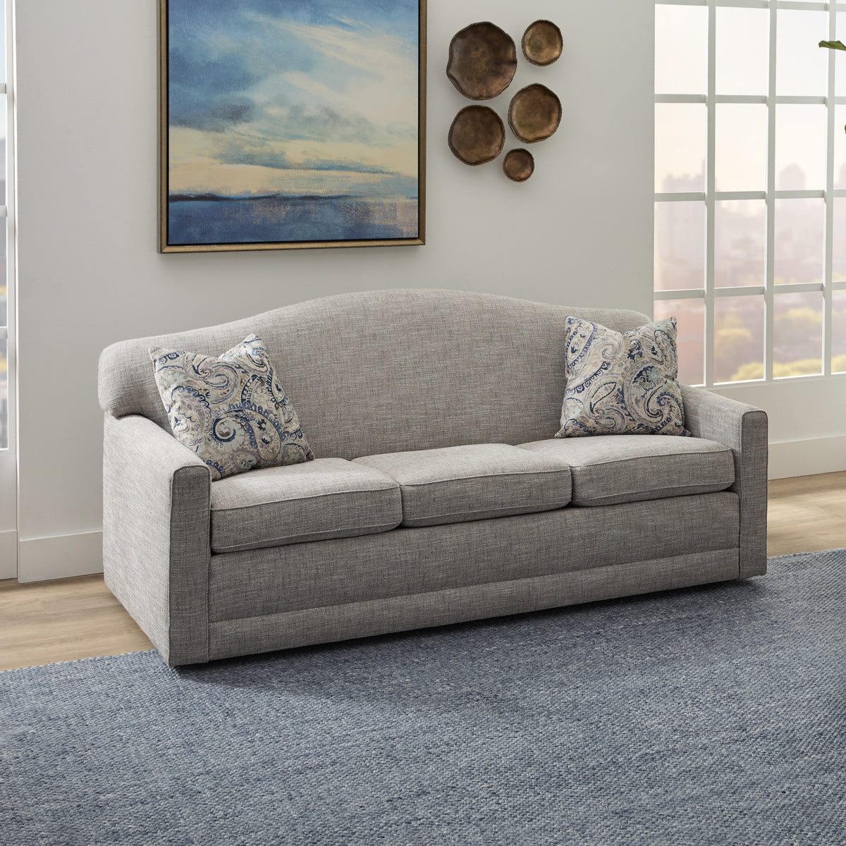 Aggie Fabric Sofa