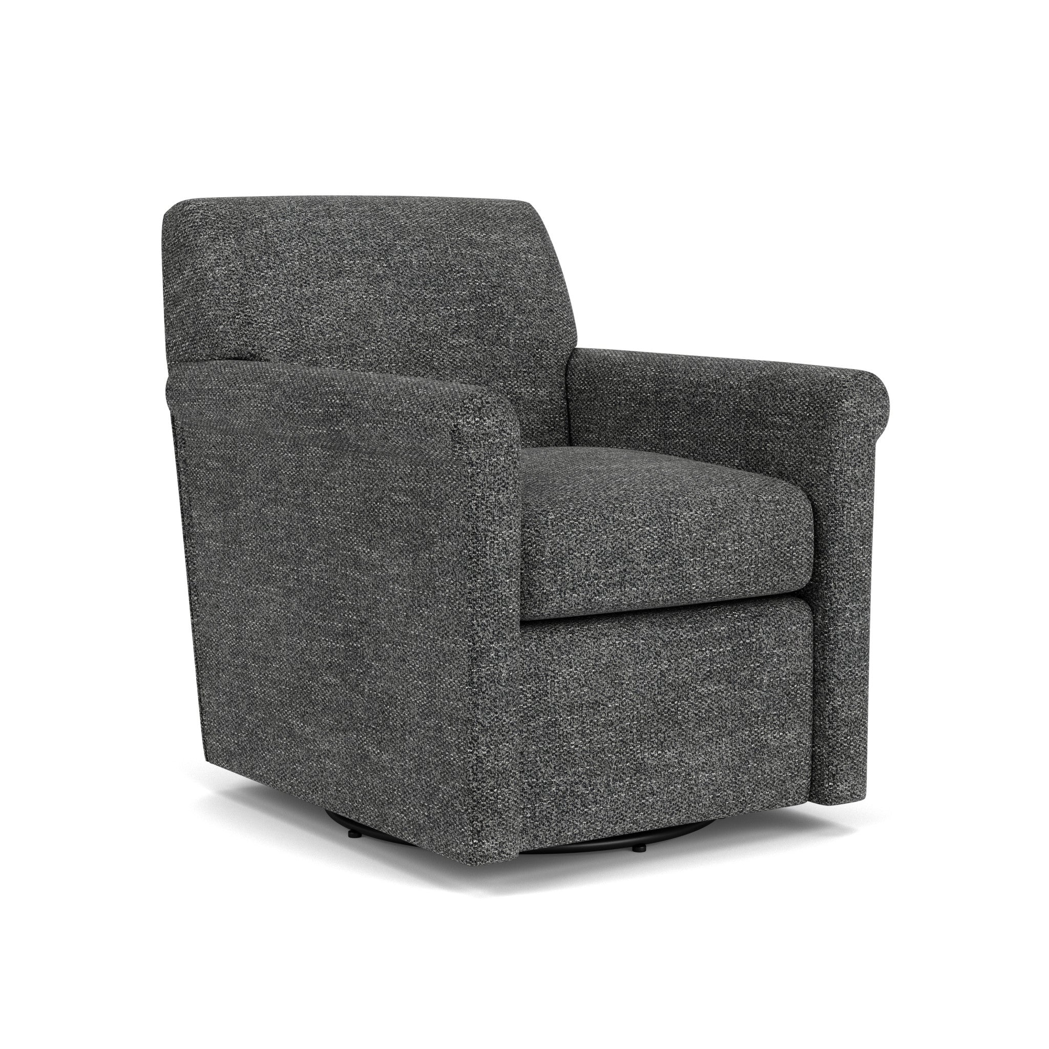 Stella Fabric Swivel Chair