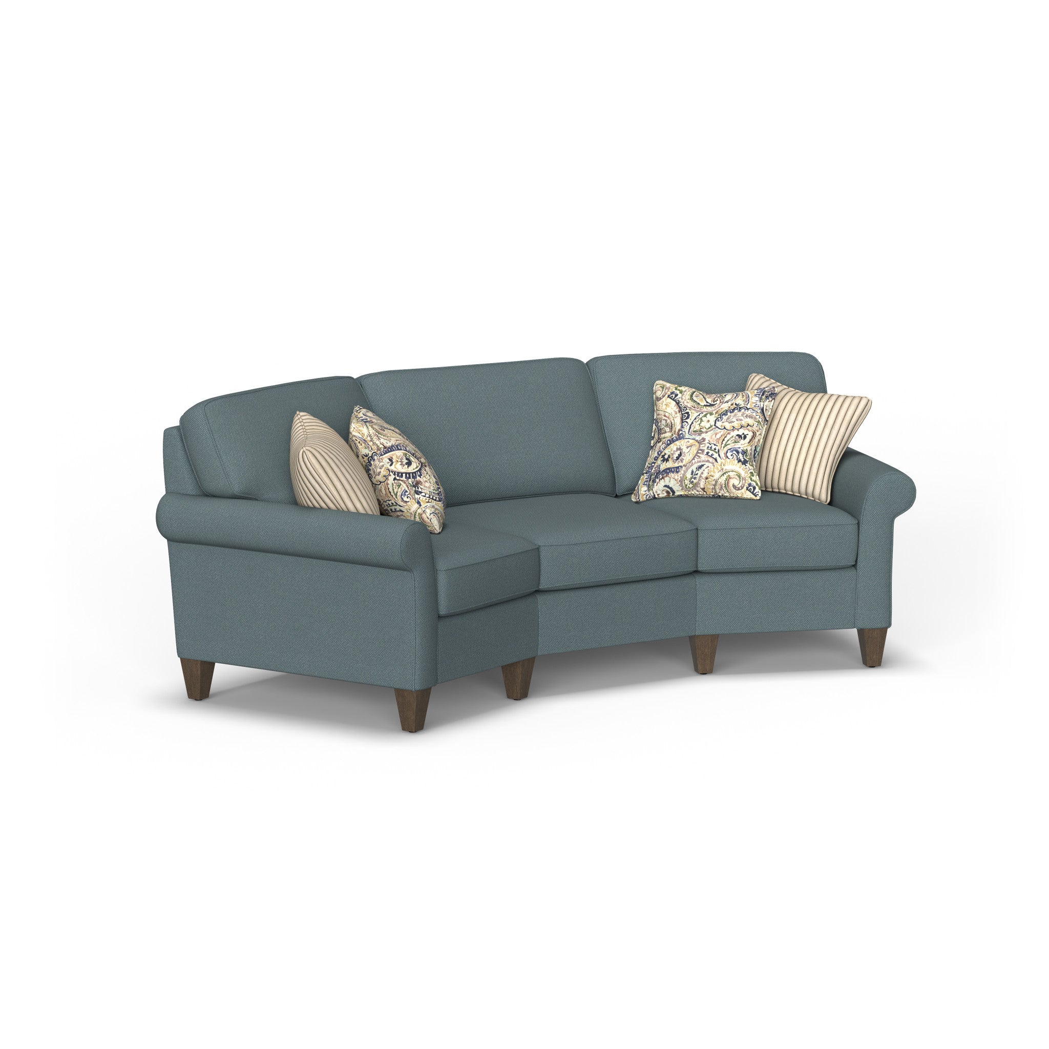 Westside Fabric Conversation Sofa