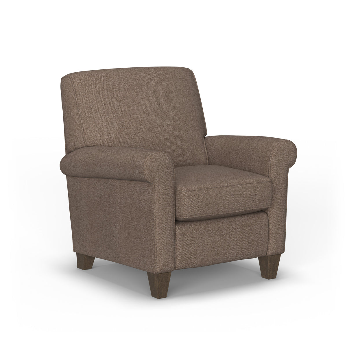 Dana Fabric High-Leg Recliner