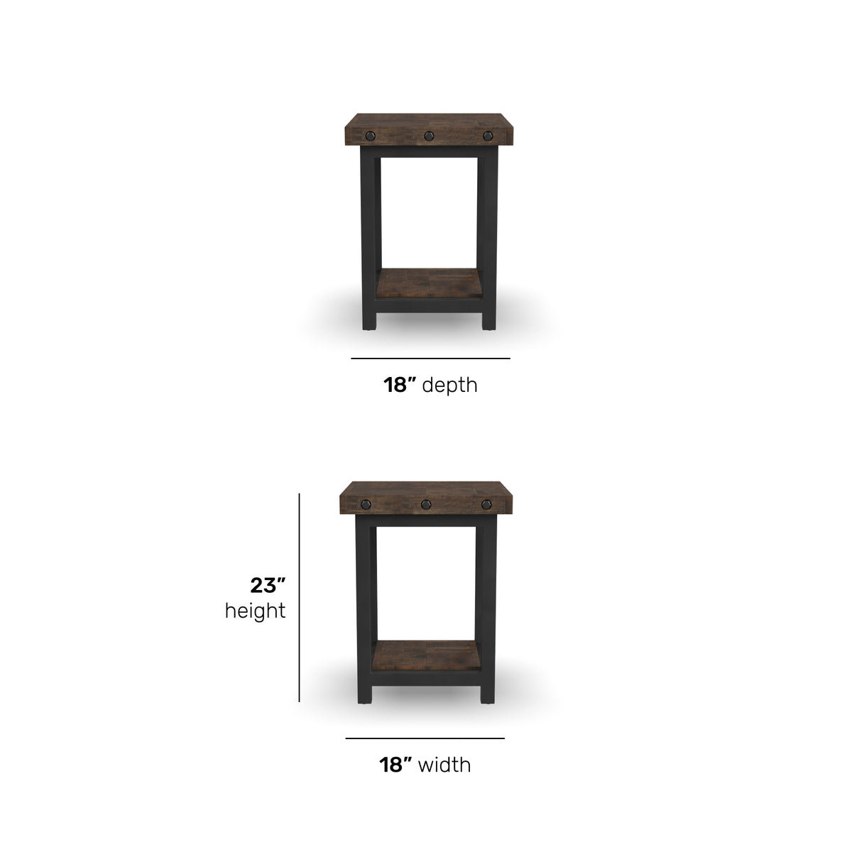 Carpenter Chairside Table
