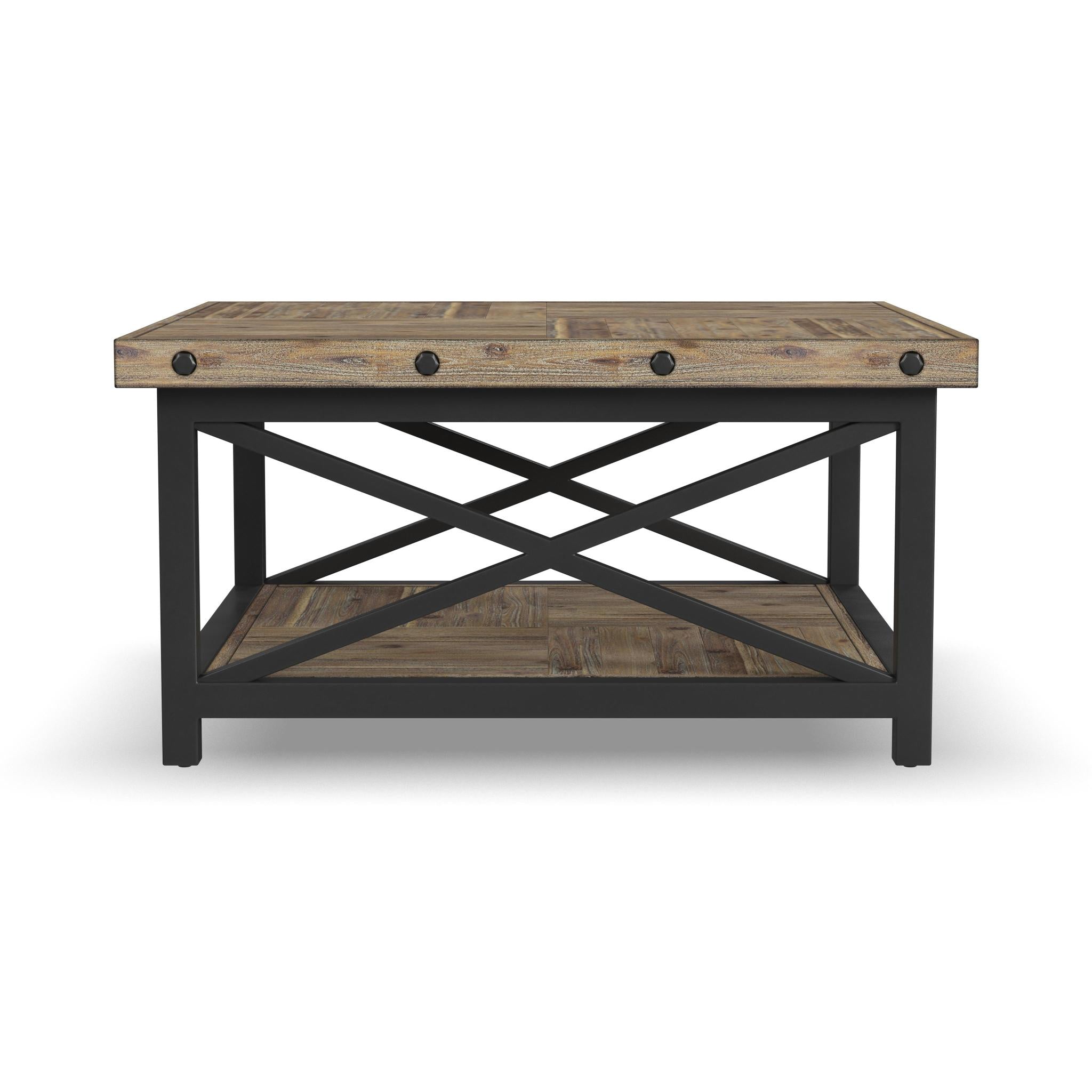Carpenter Brown Square Coffee Table