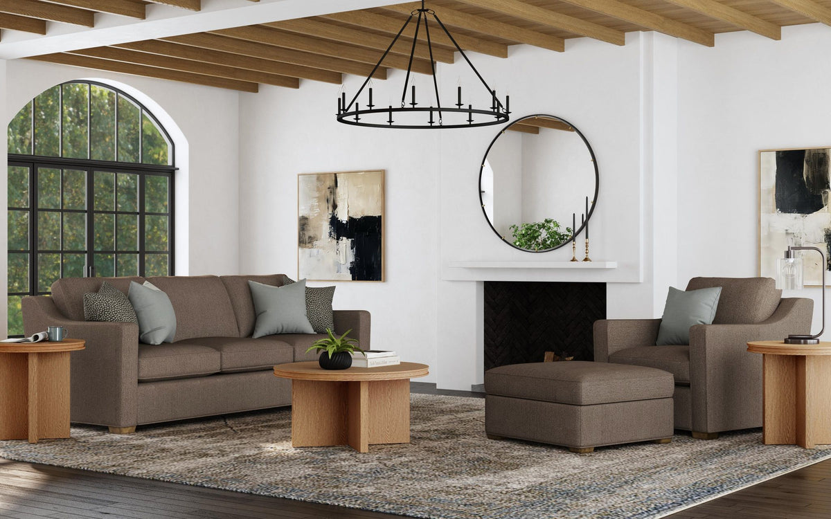 Milo Fabric Cocktail Ottoman