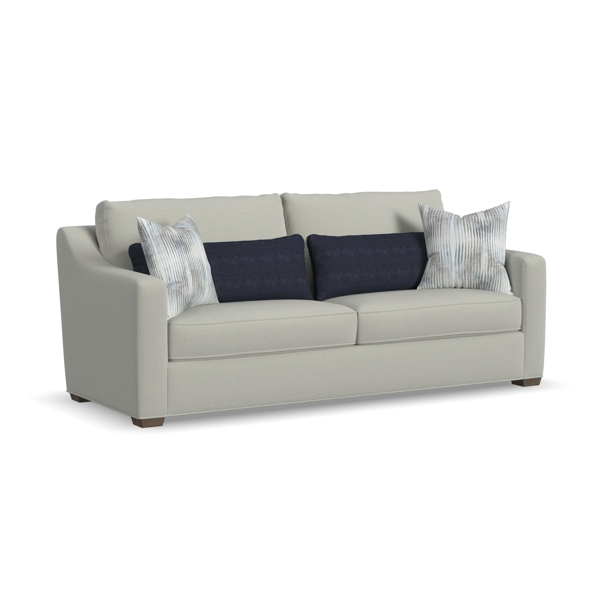 Milo Fabric Two-Cushion Sofa