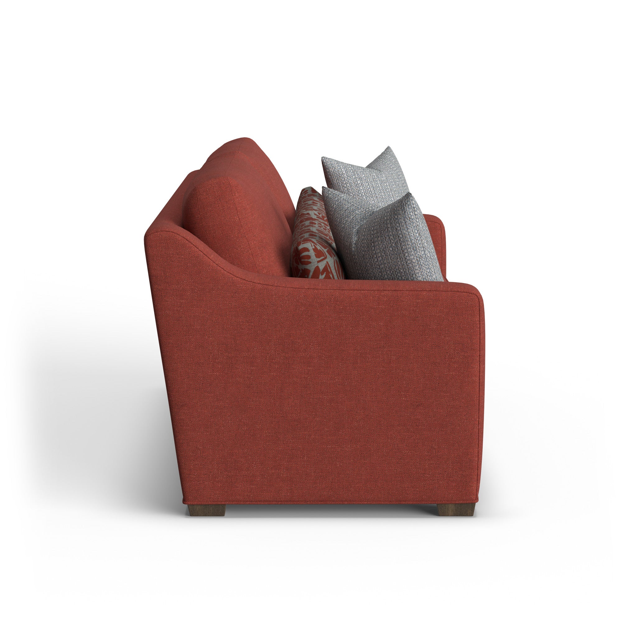 Milo Fabric Two-Cushion Sofa
