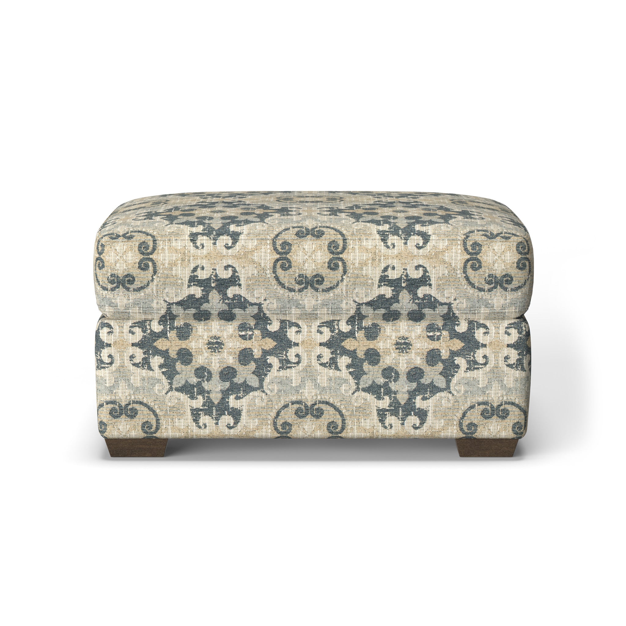 Randall Fabric Ottoman