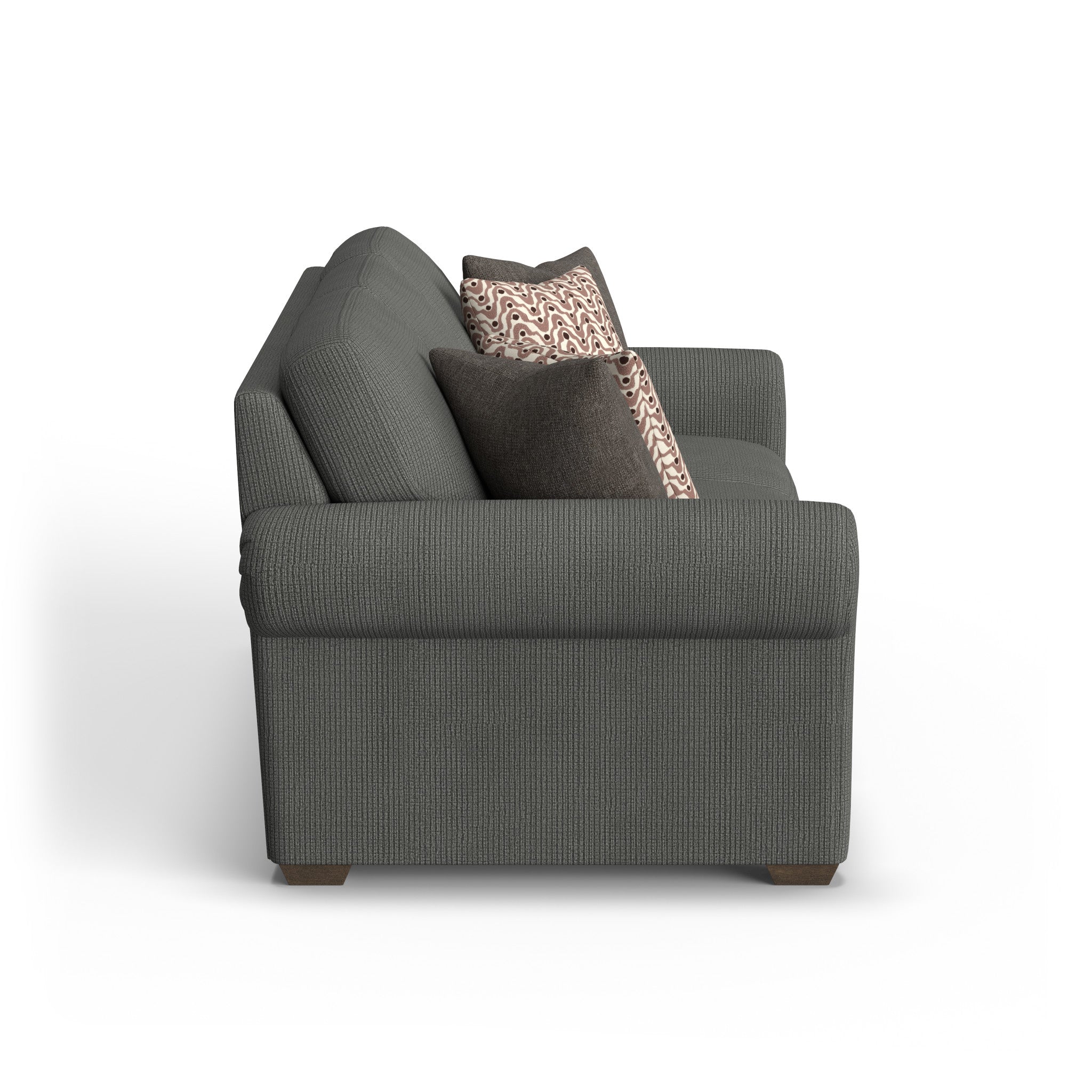 Randall Fabric Three-Cushion Sofa