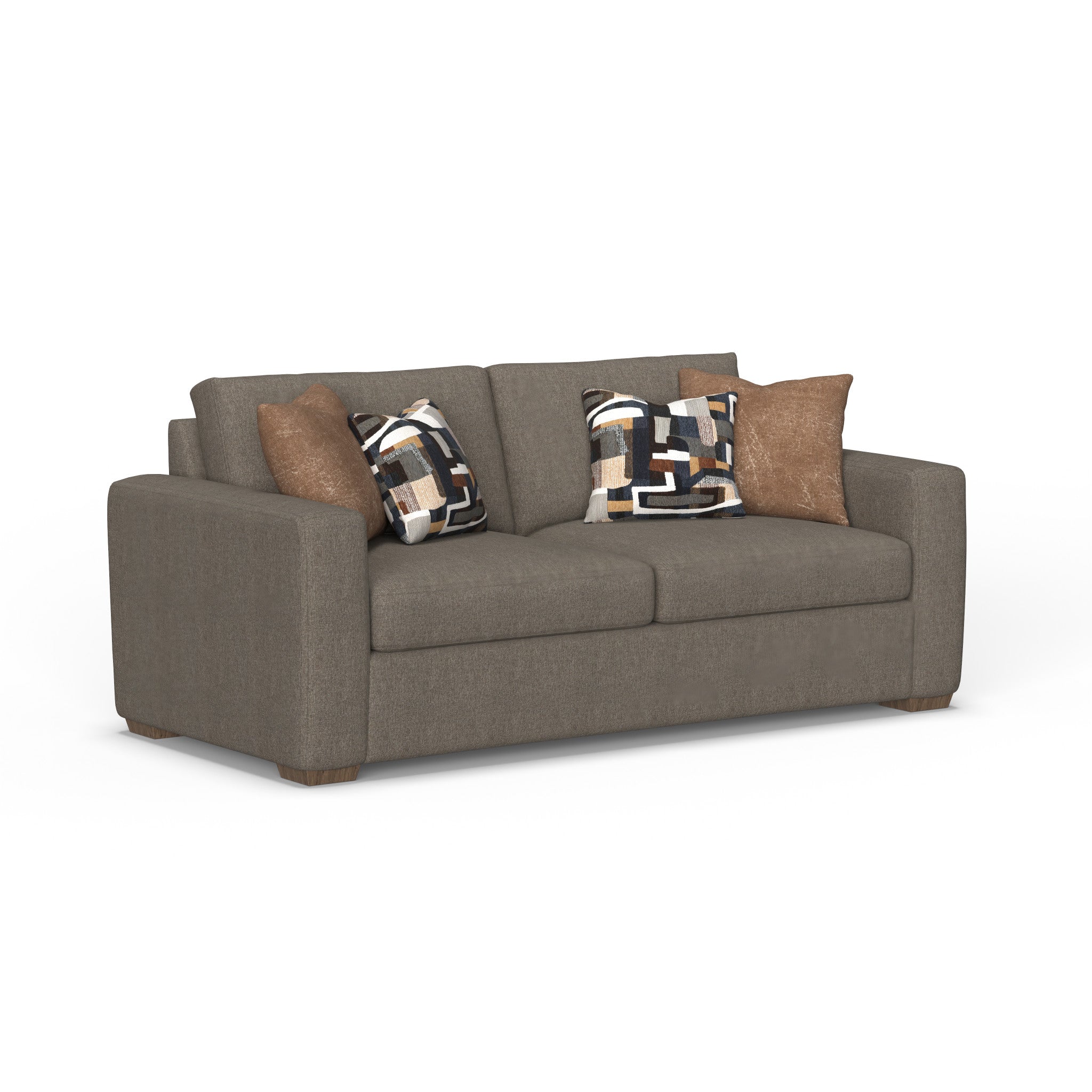 Collins Fabric Two-Cushion Sofa