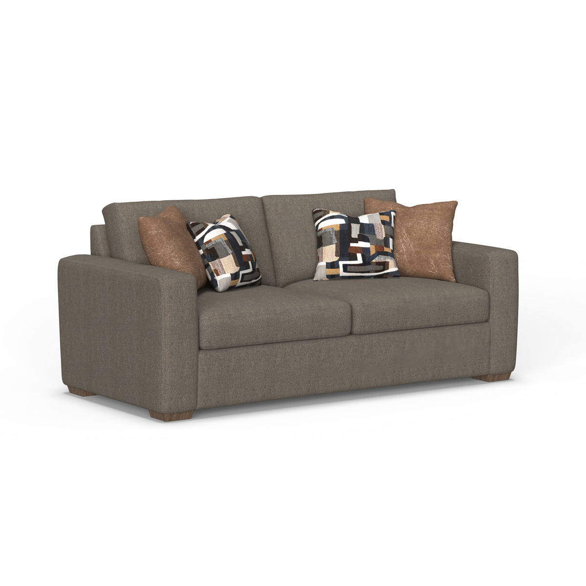 Collins Fabric Two-Cushion Sofa