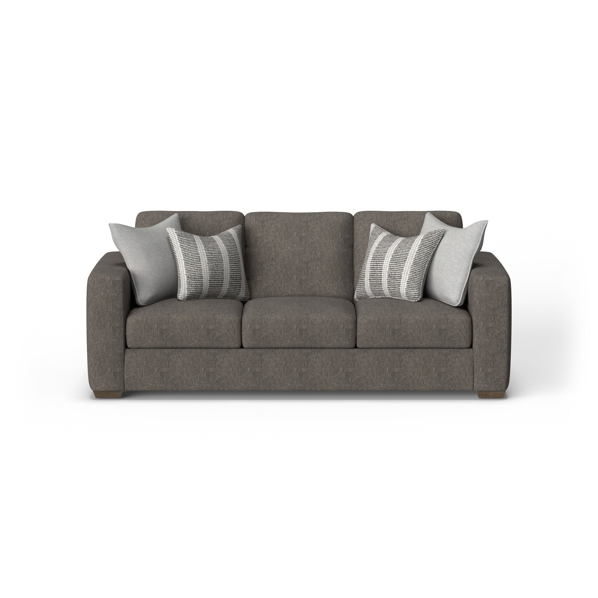 Collins Fabric Three-Cushion Sofa