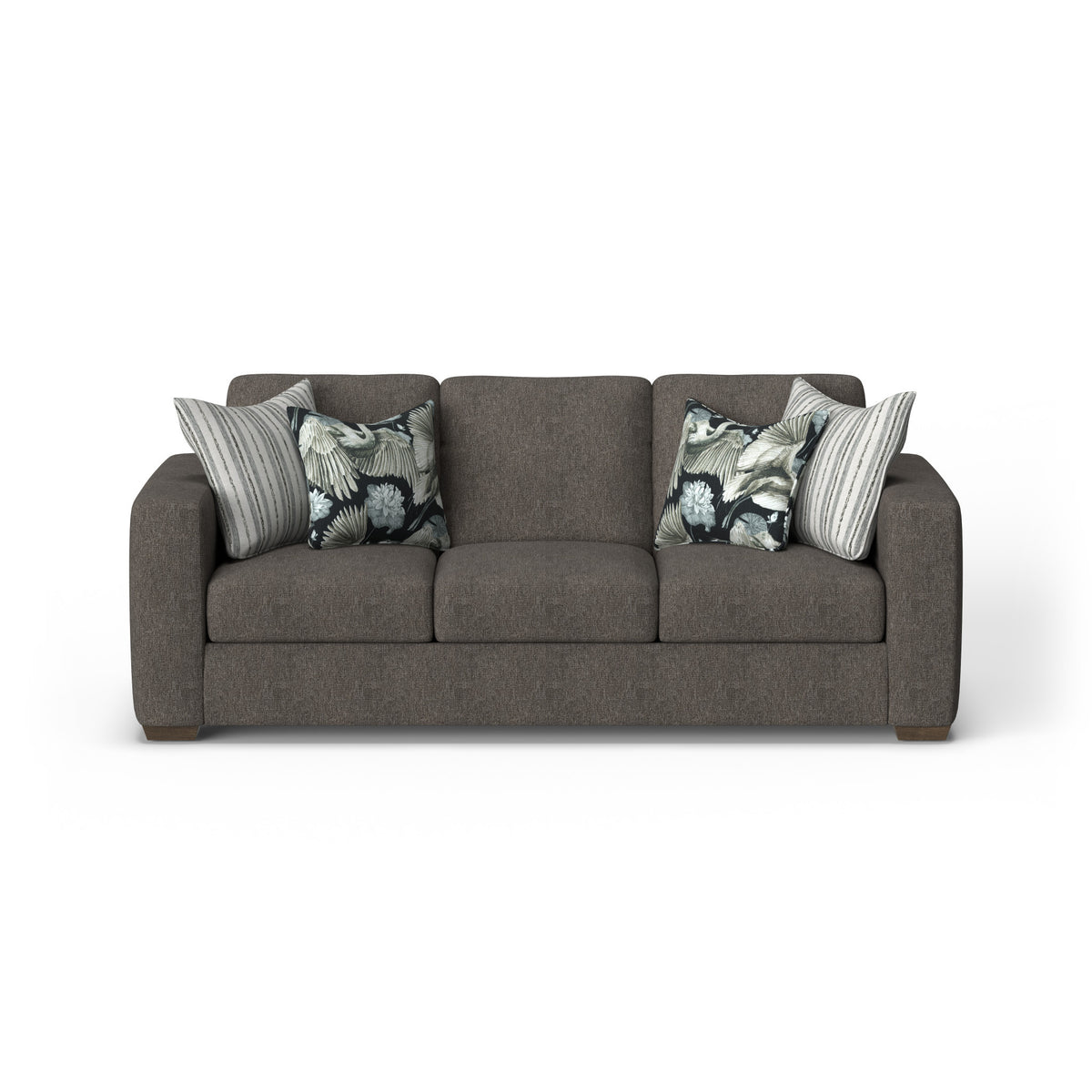 Collins Fabric Three-Cushion Sofa
