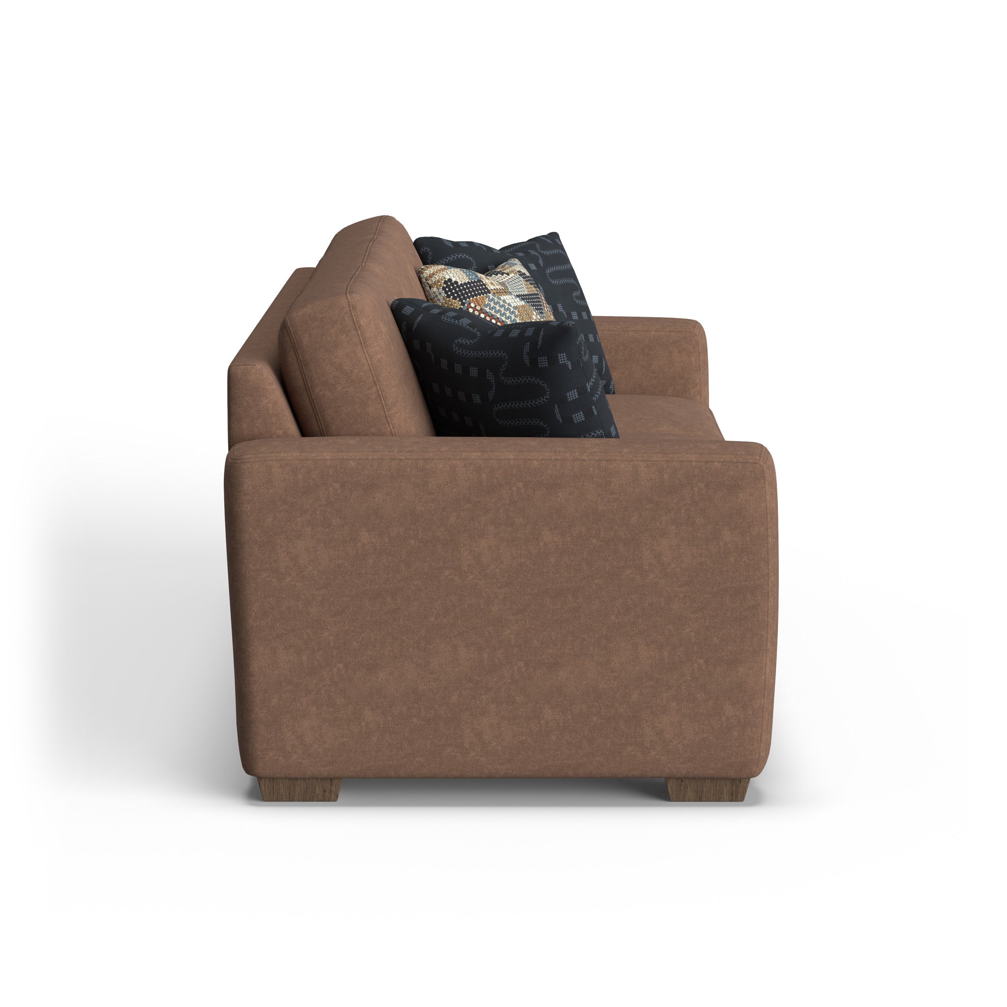 Collins Fabric Large Three-Cushion Sofa