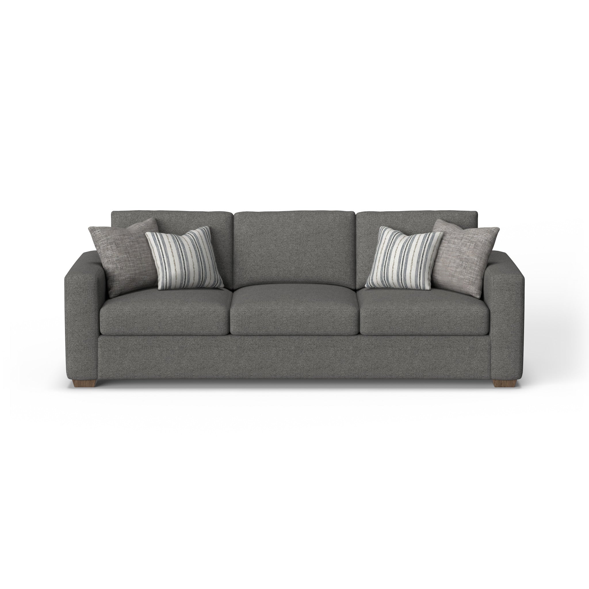 Collins Fabric Large Three-Cushion Sofa