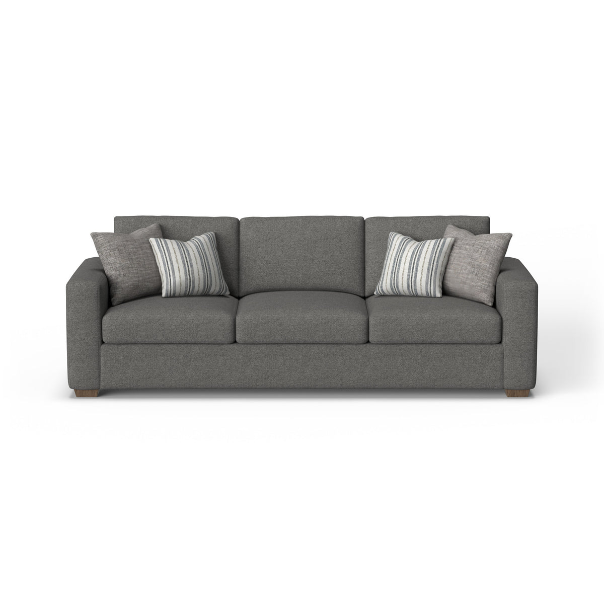 Collins Fabric Large Three-Cushion Sofa