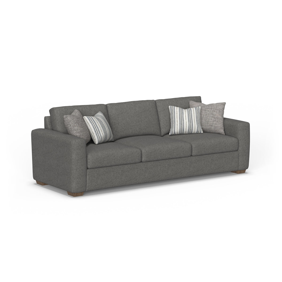 Collins Fabric Large Three-Cushion Sofa
