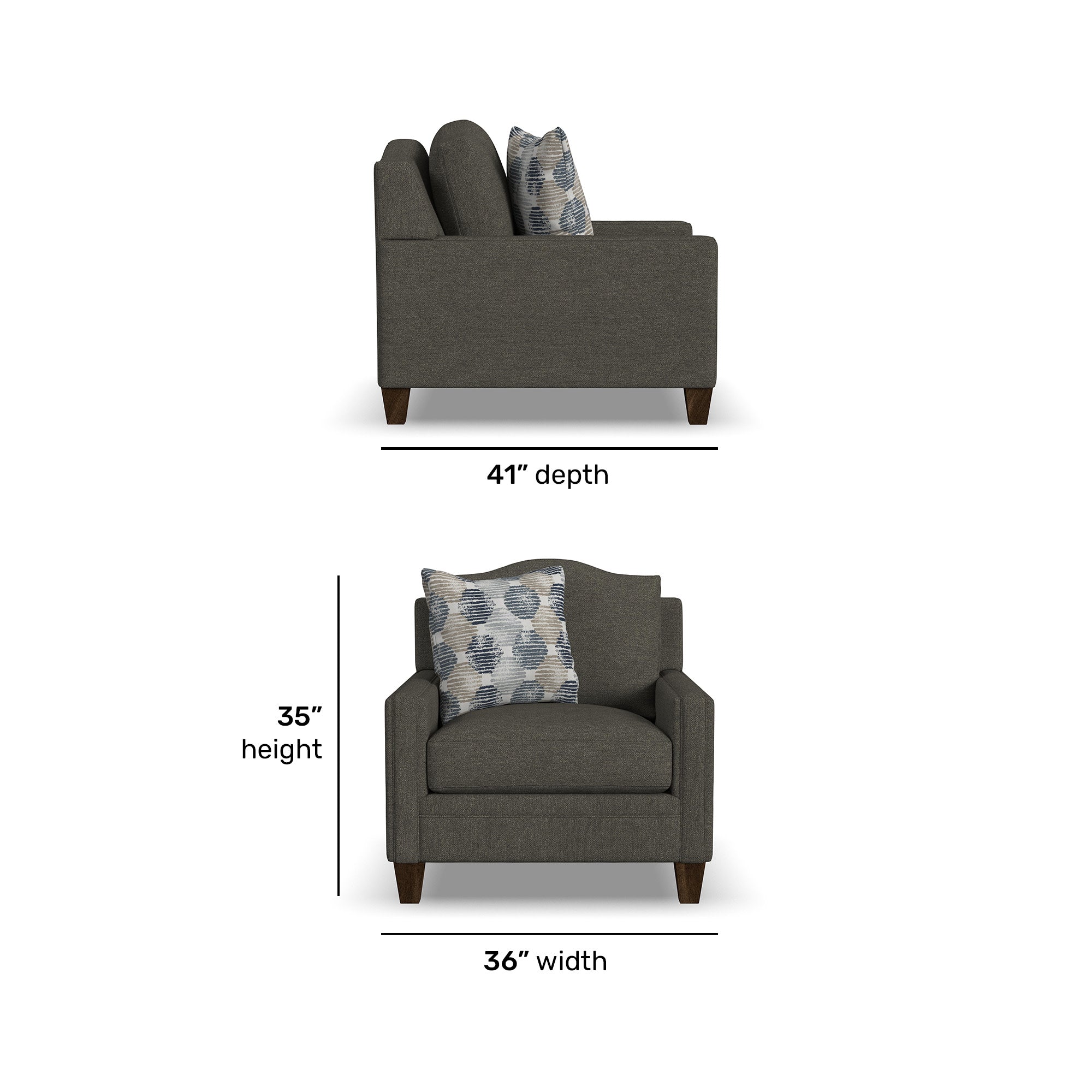 Lottie Fabric Chair