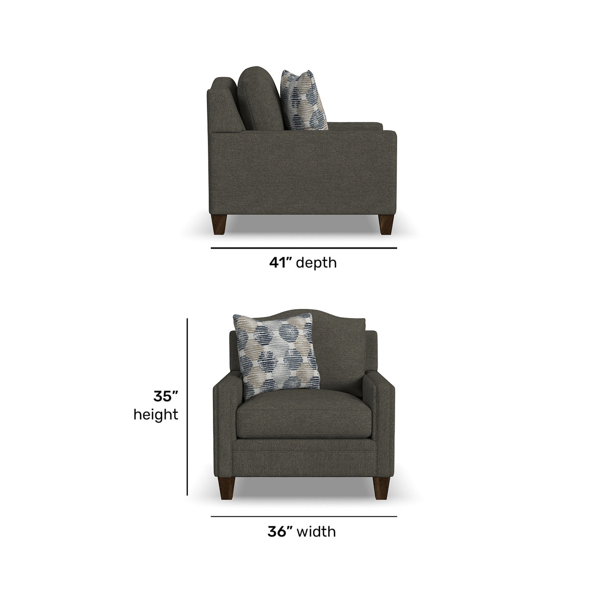 Lottie Fabric Chair