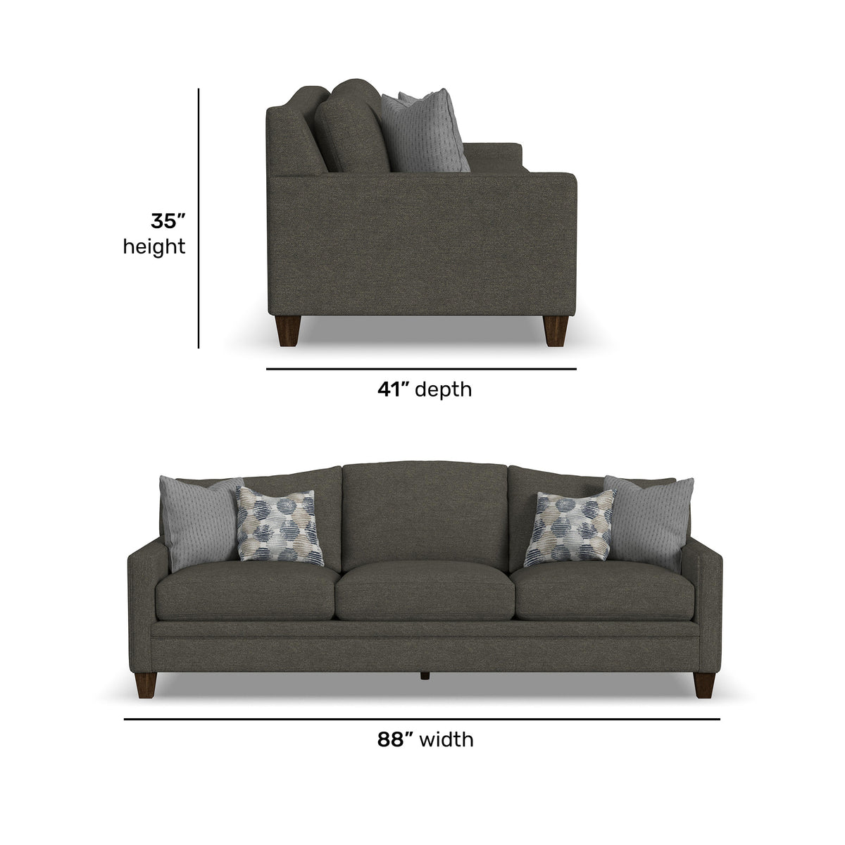 Lottie Fabric Sofa