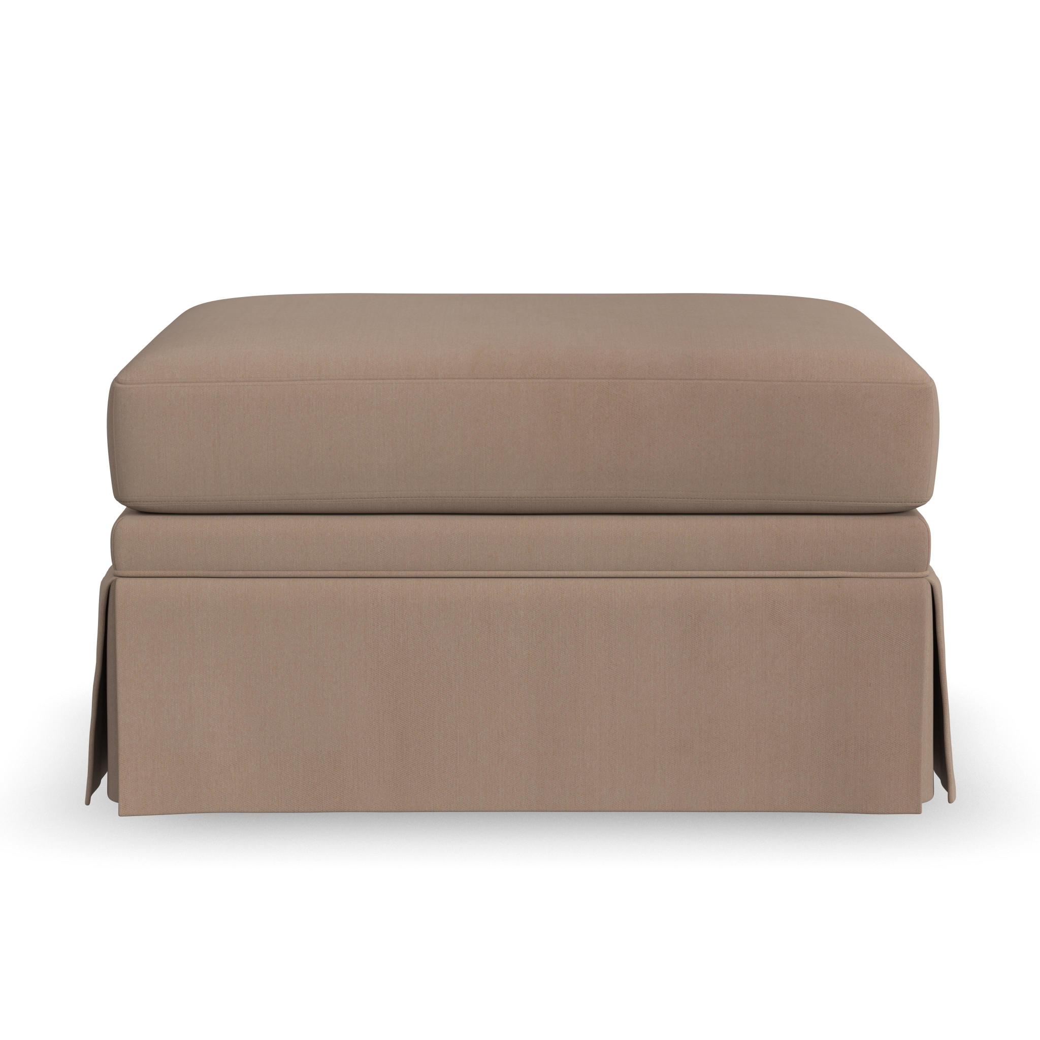 Lottie Fabric Ottoman