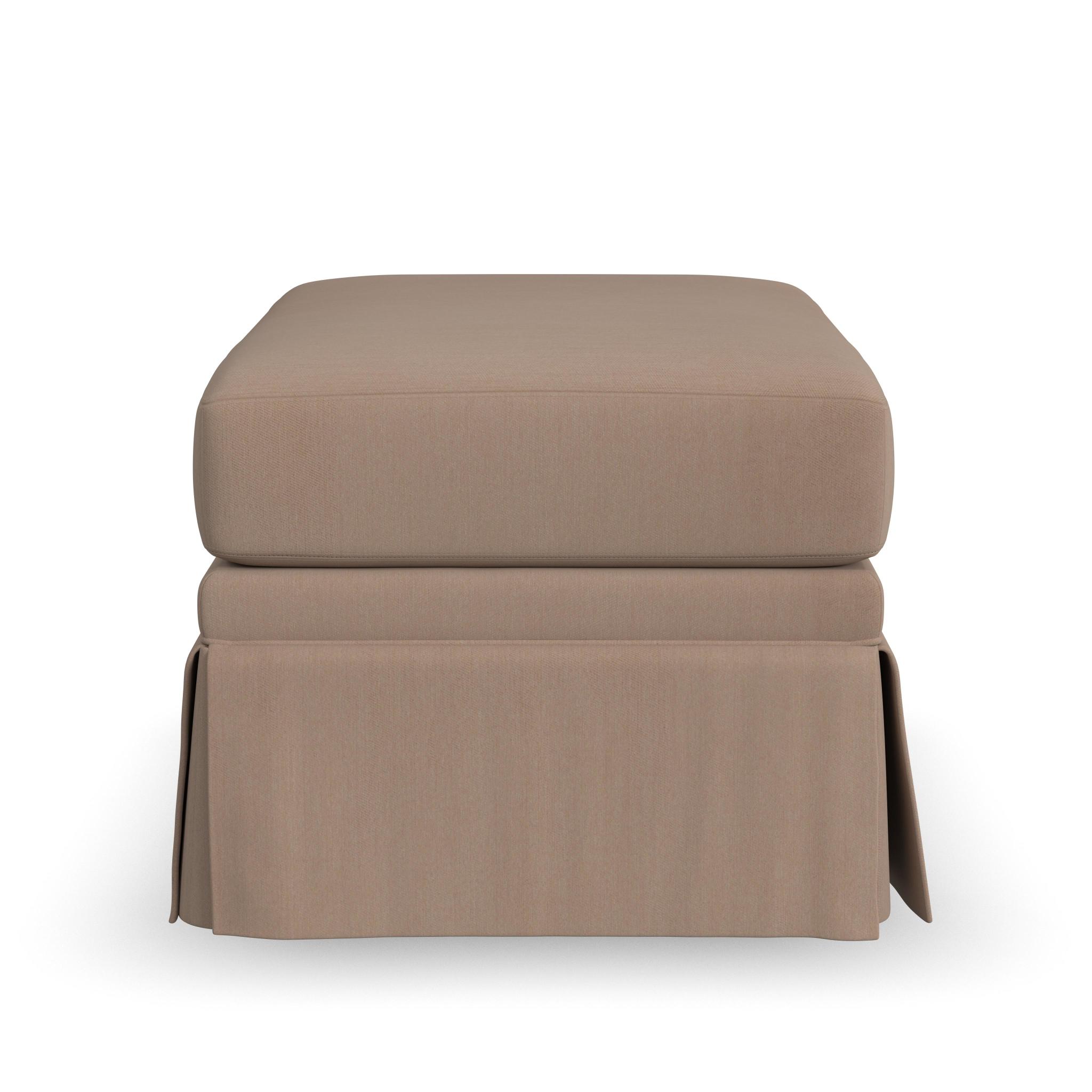 Lottie Fabric Ottoman