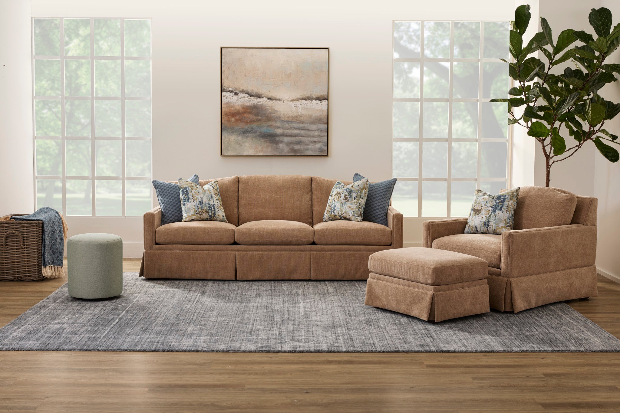 Lottie Fabric Sofa