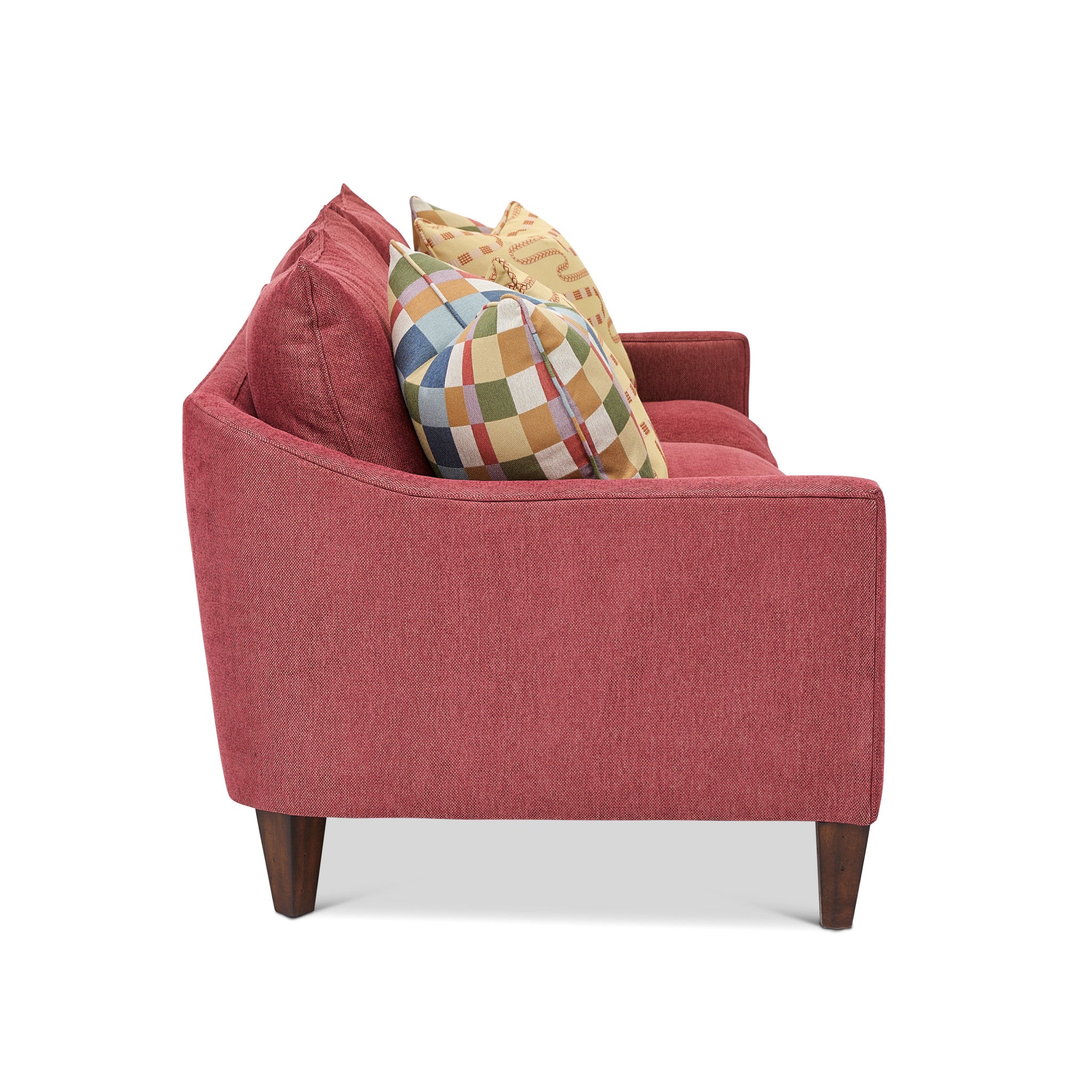 Eleanora Fabric Large Three-Cushion Sofa