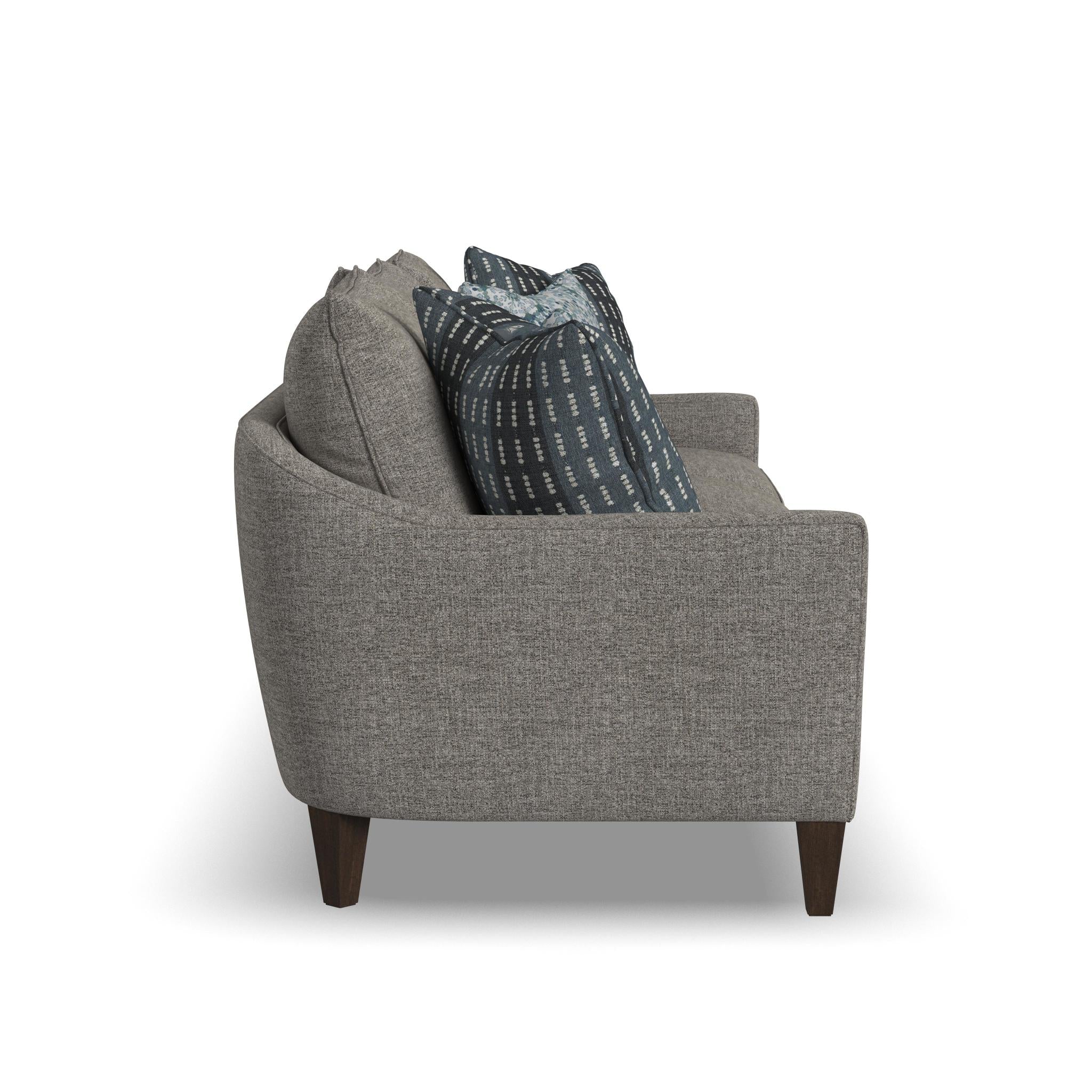 Eleanora Fabric Large Three-Cushion Sofa