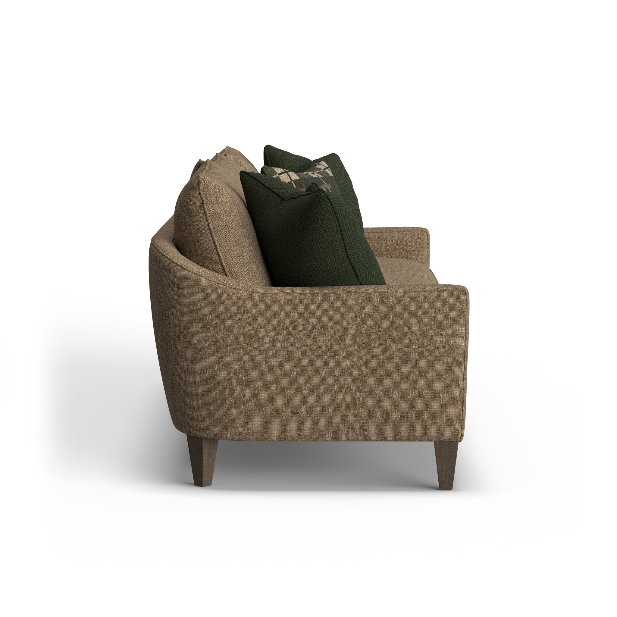 Eleanora Fabric Large Three-Cushion Sofa