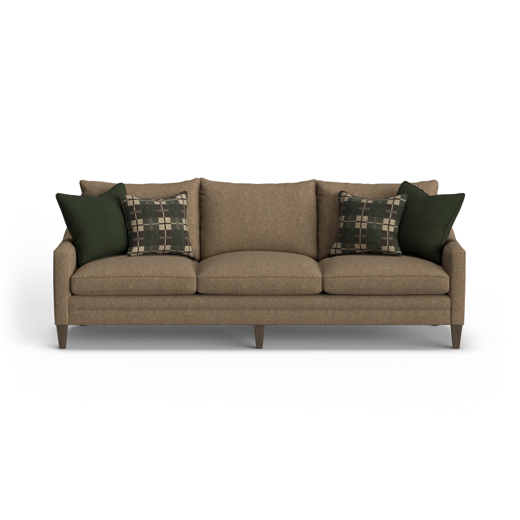 Eleanora Fabric Large Three-Cushion Sofa