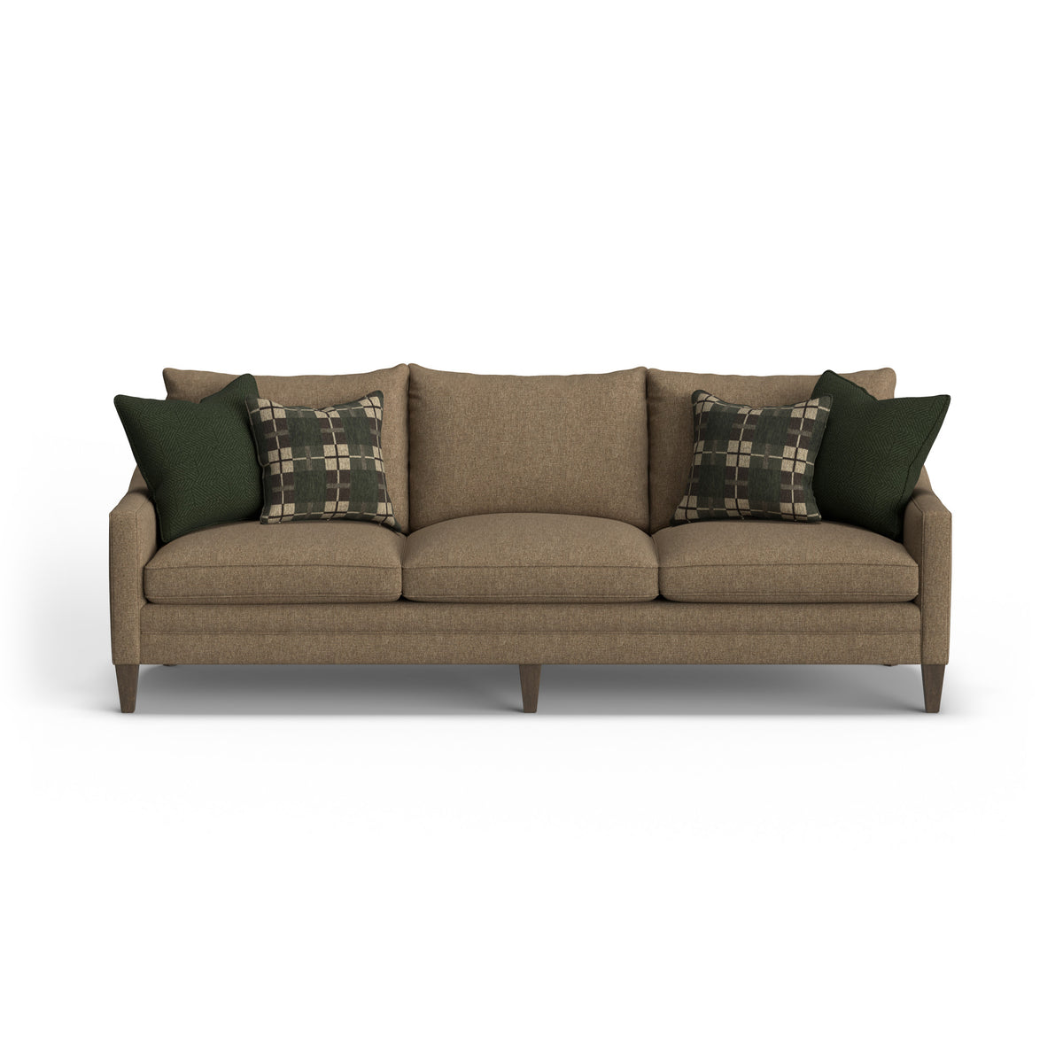 Eleanora Fabric Large Three-Cushion Sofa