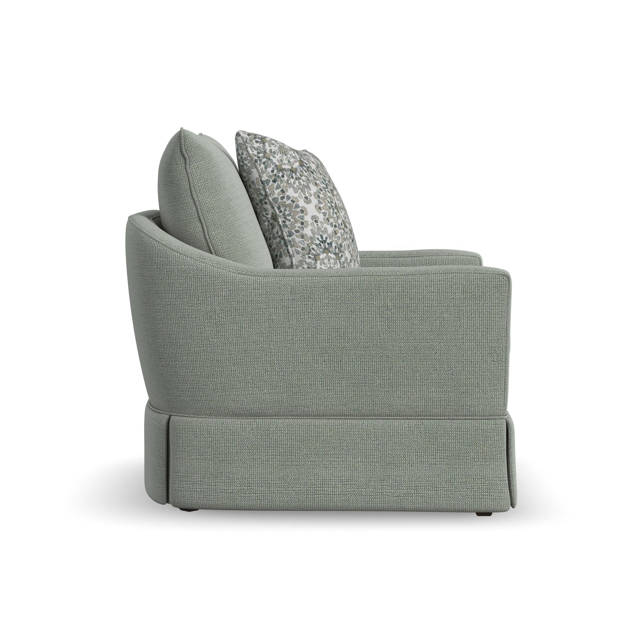 Eleanora Fabric Chair with Skirt