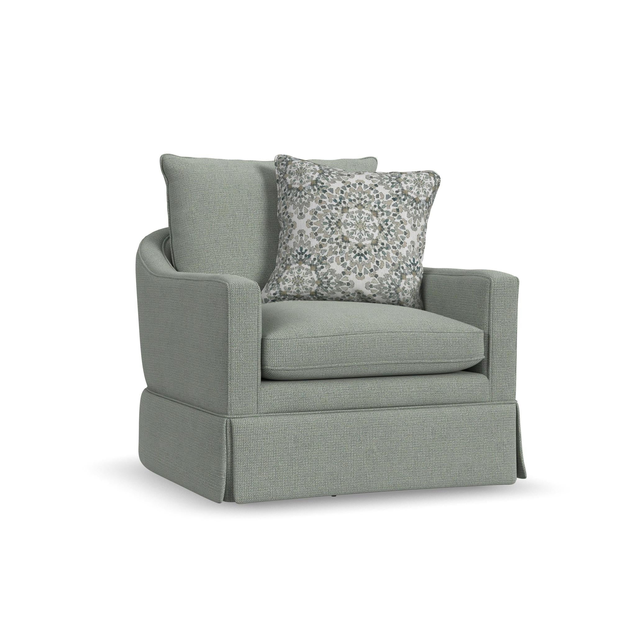 Eleanora Fabric Swivel Chair
