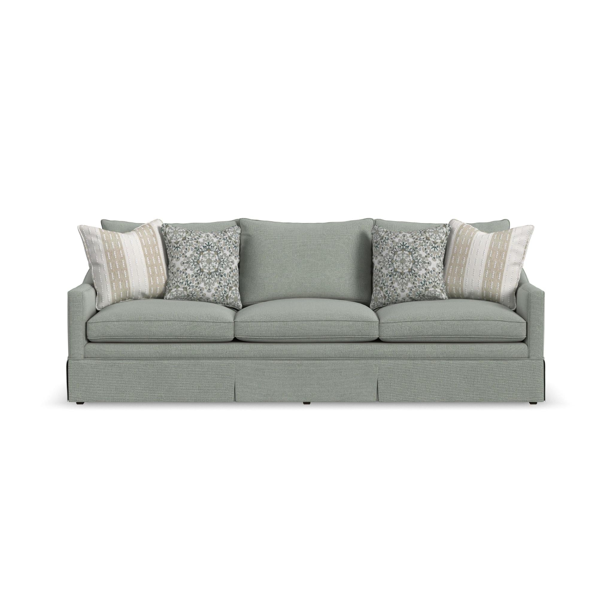 Eleanora Fabric Large Three-Cushion Sofa
