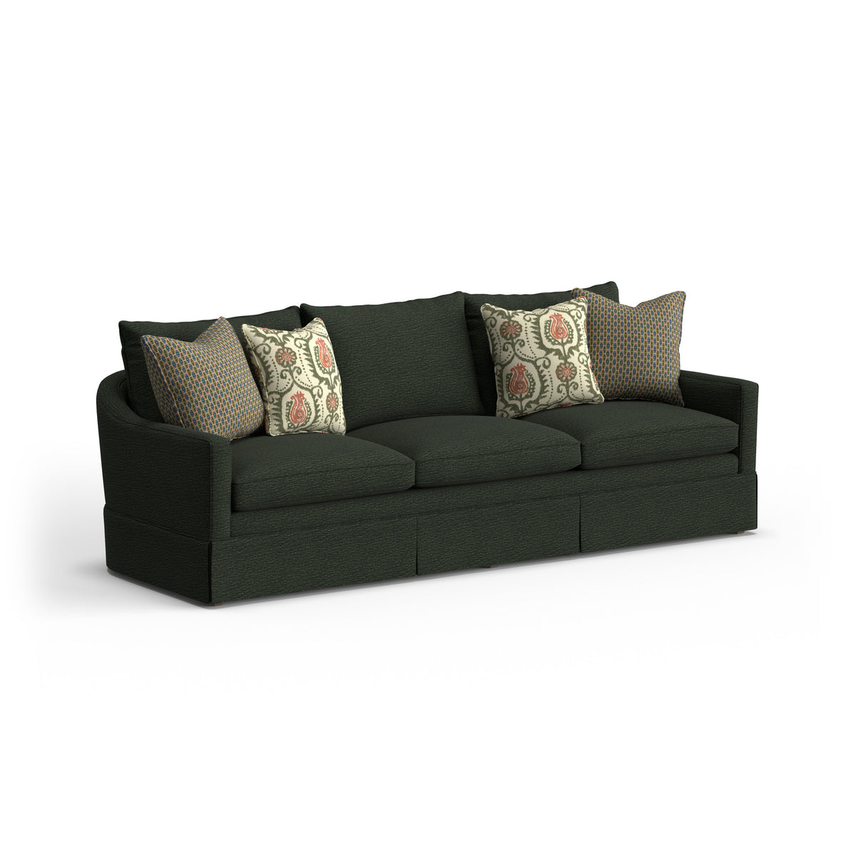 Eleanora Fabric Large Three-Cushion Sofa