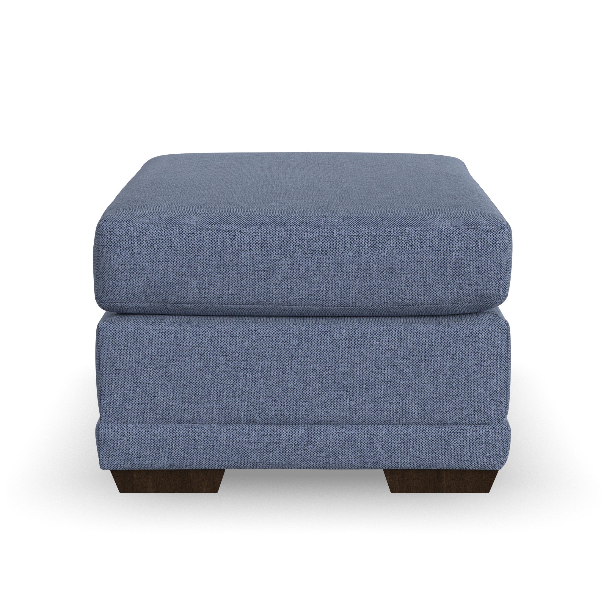 Jewel Fabric Ottoman