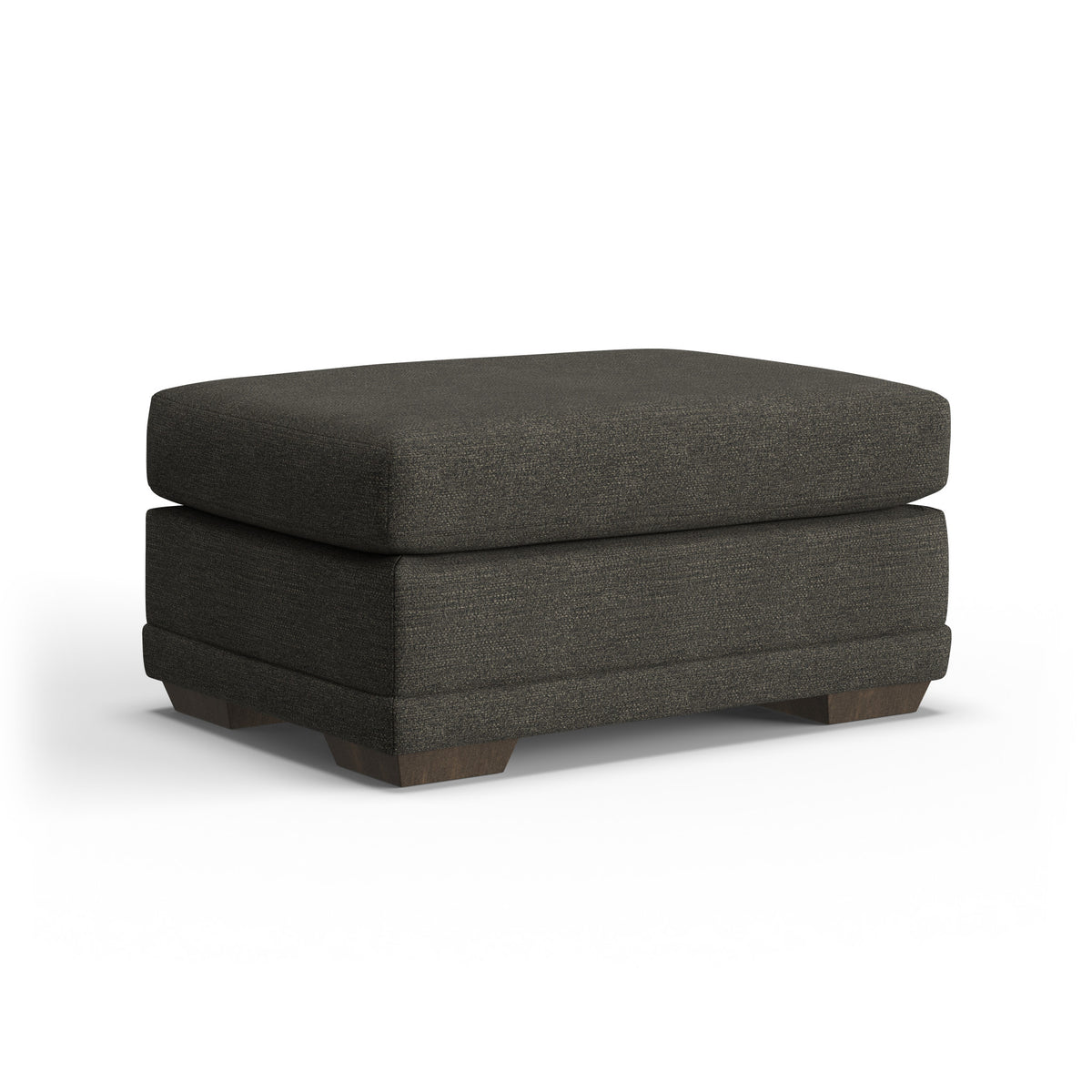 Jewel Fabric Ottoman