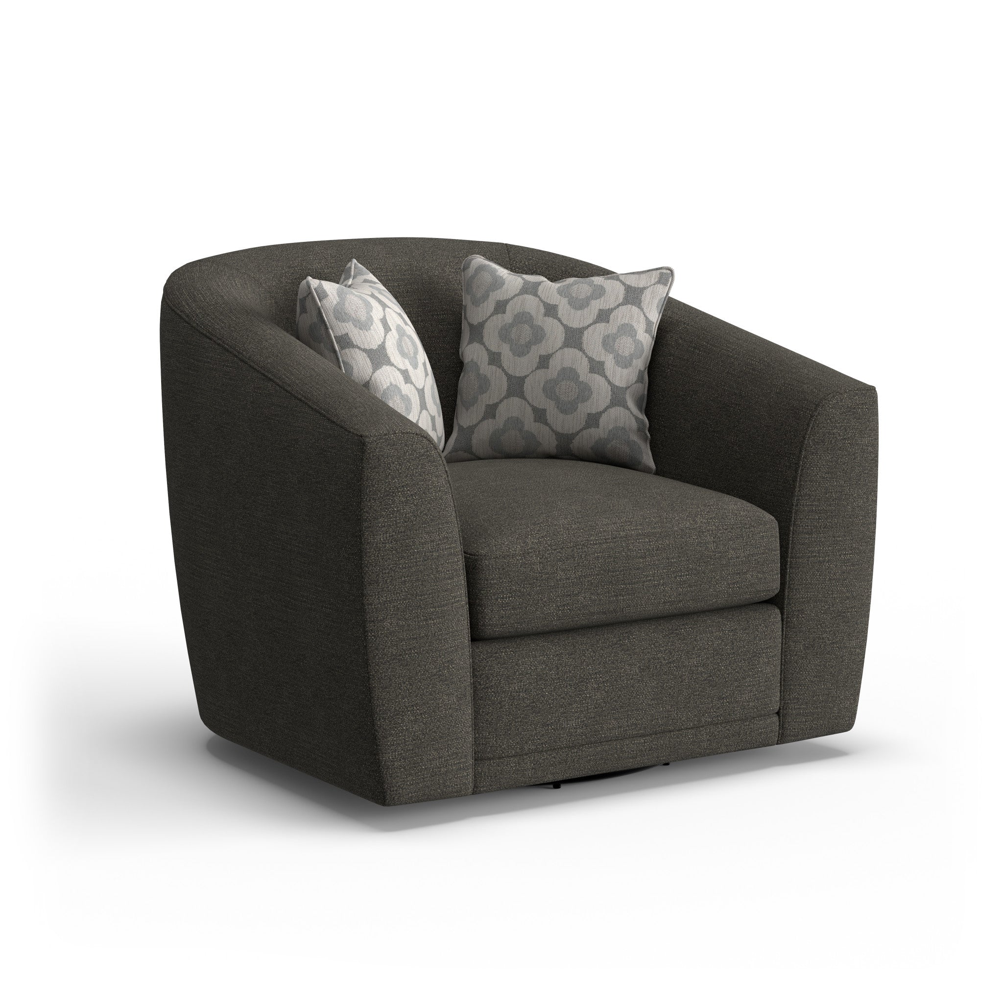 Jewel Fabric Swivel Chair