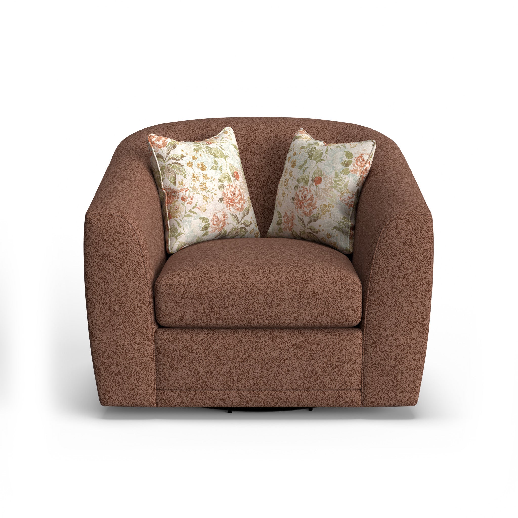 Jewel Fabric Swivel Chair