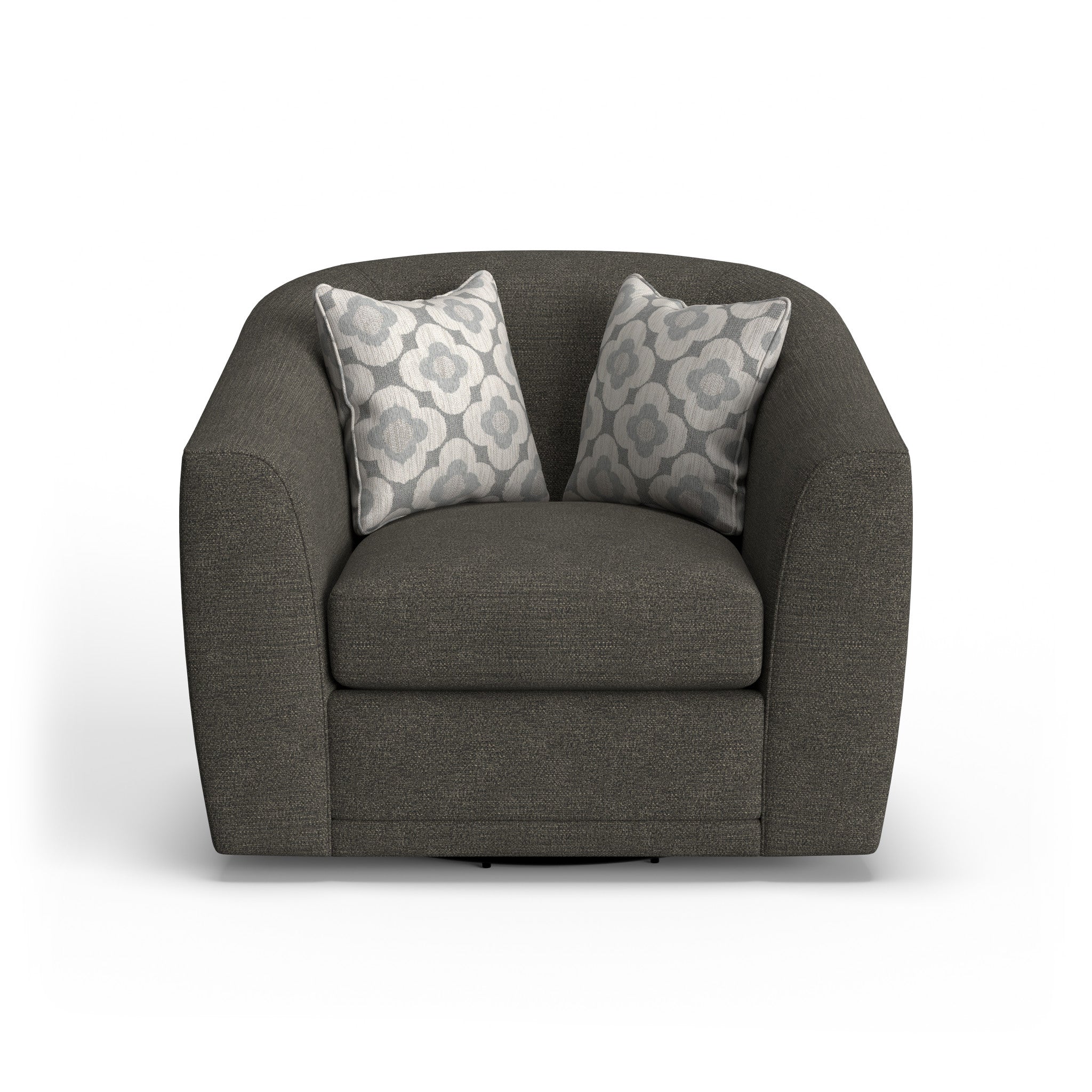 Jewel Fabric Swivel Chair