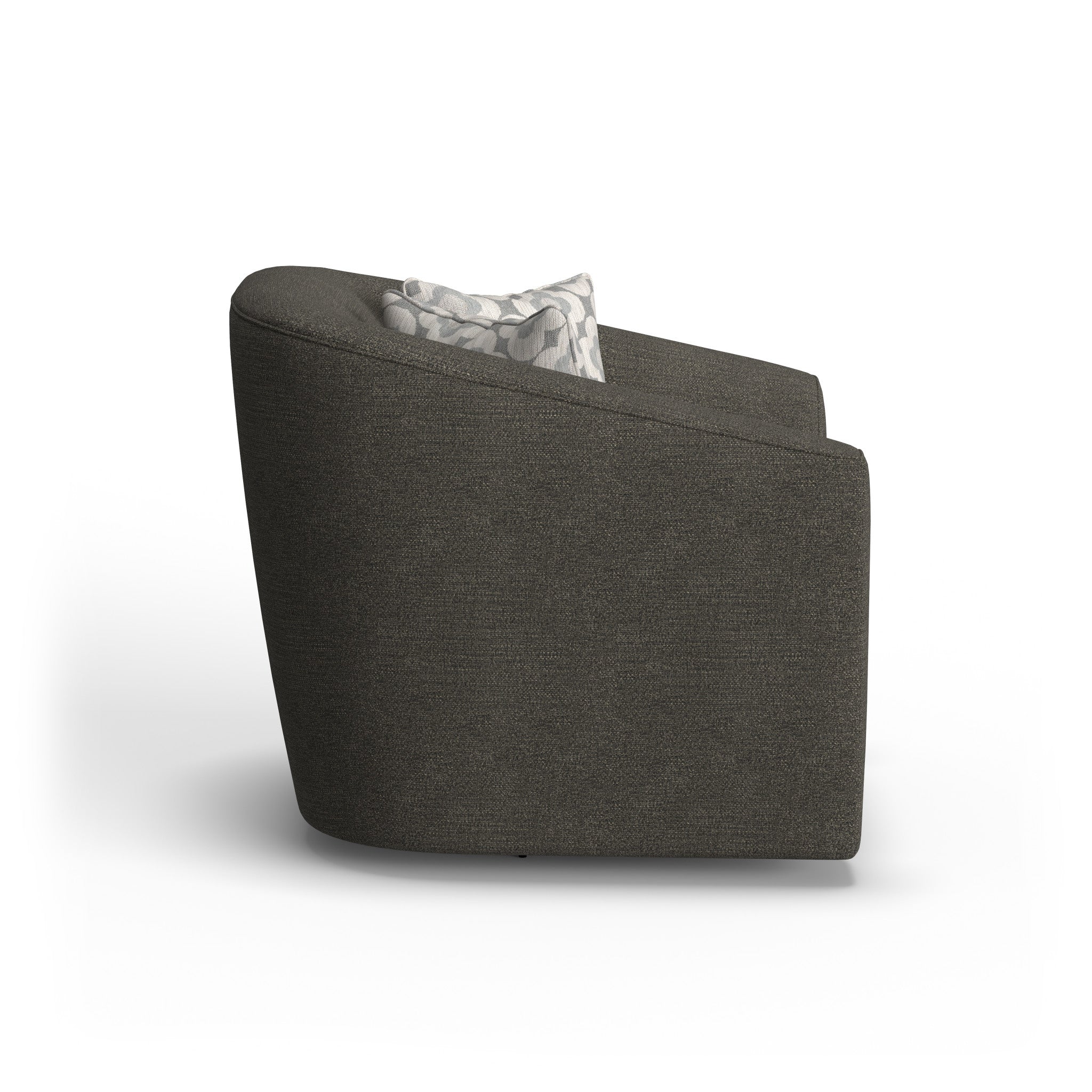 Jewel Fabric Swivel Chair