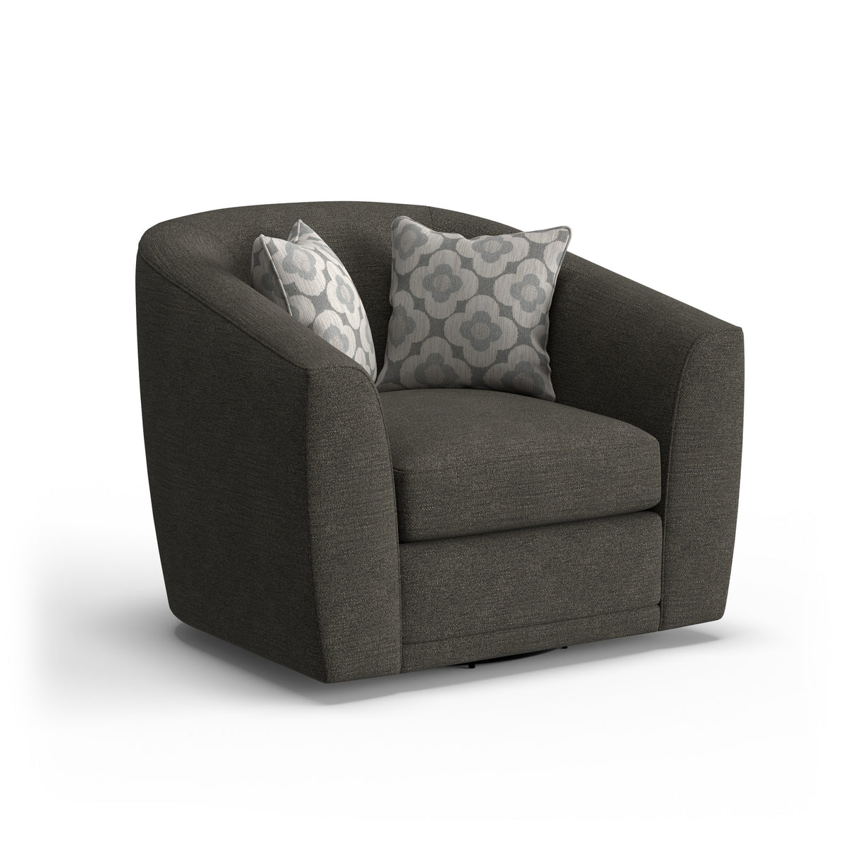 Jewel Fabric Swivel Chair
