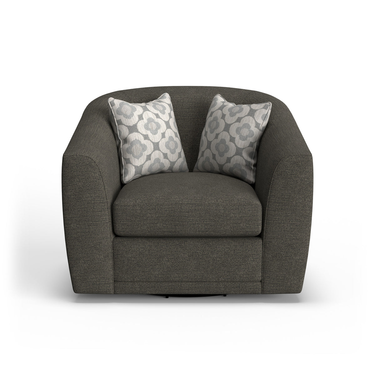 Jewel Fabric Swivel Chair