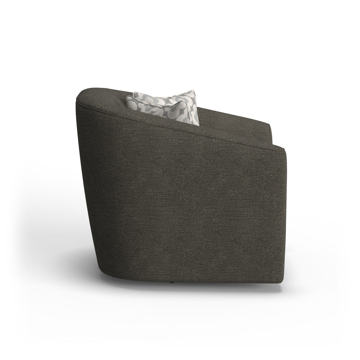 Jewel Fabric Swivel Chair