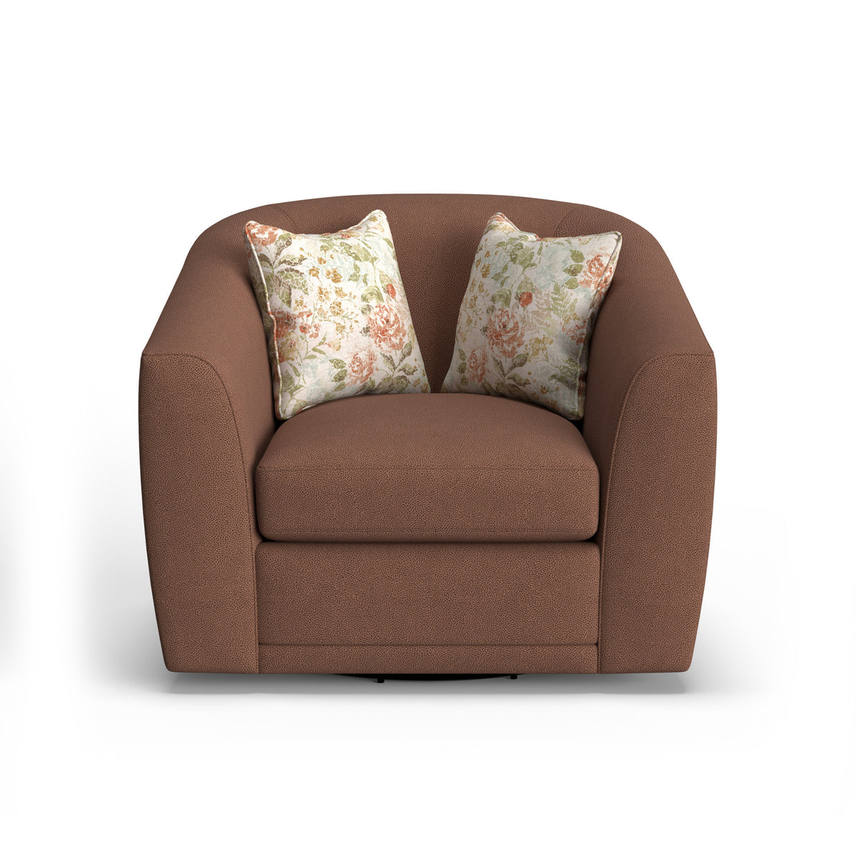 Jewel Fabric Swivel Chair