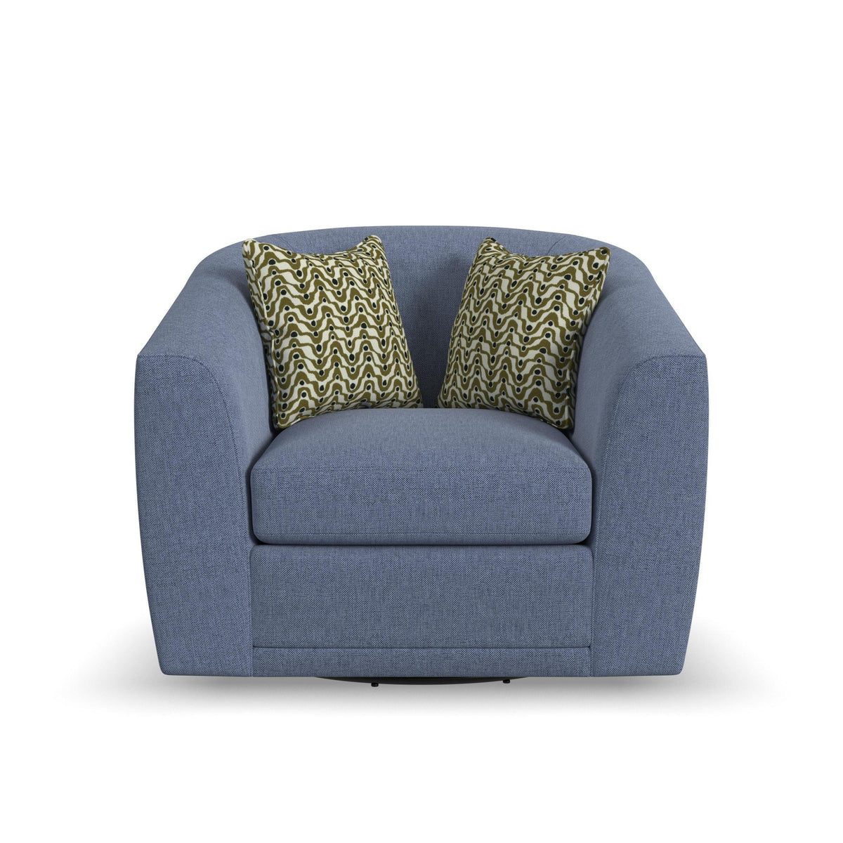 Jewel Fabric Swivel Chair