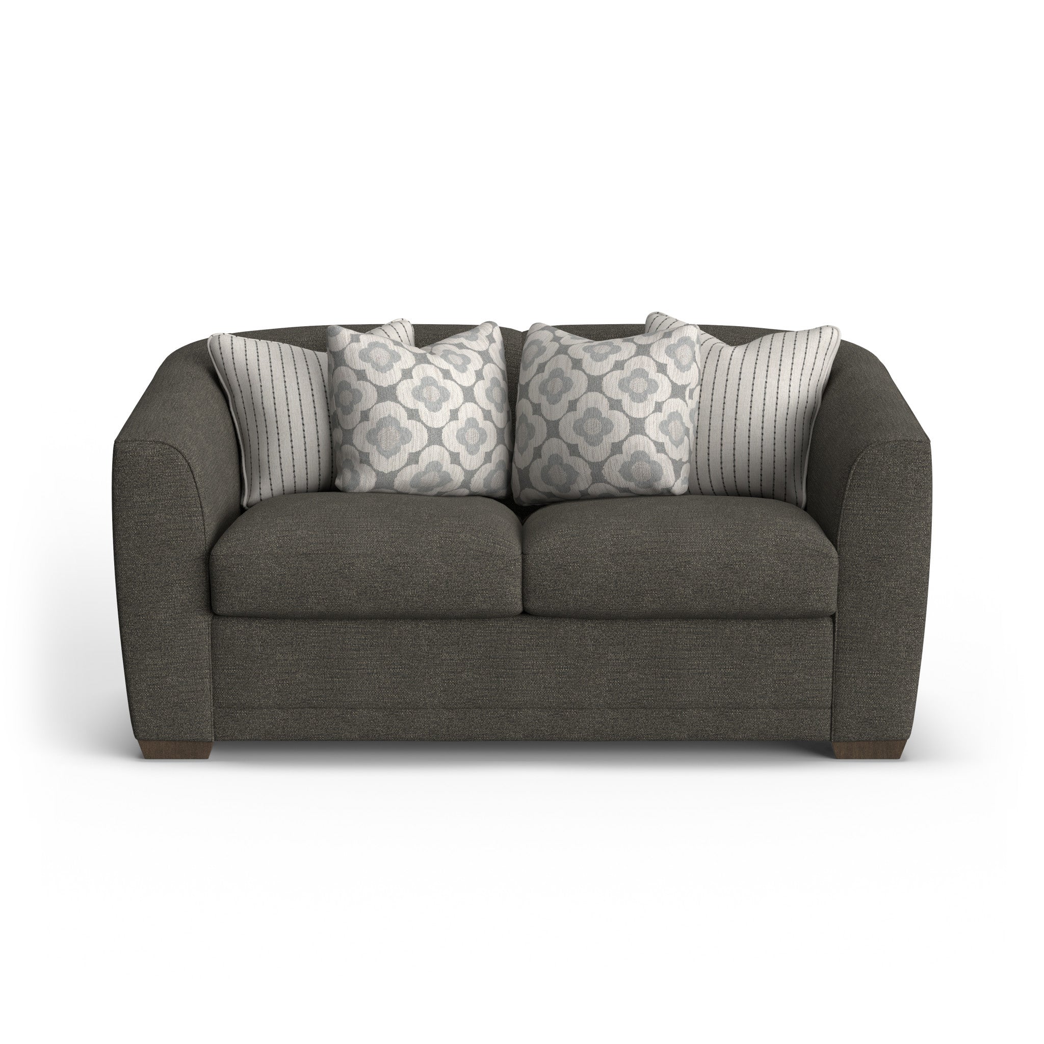 Jewel Fabric Loveseat