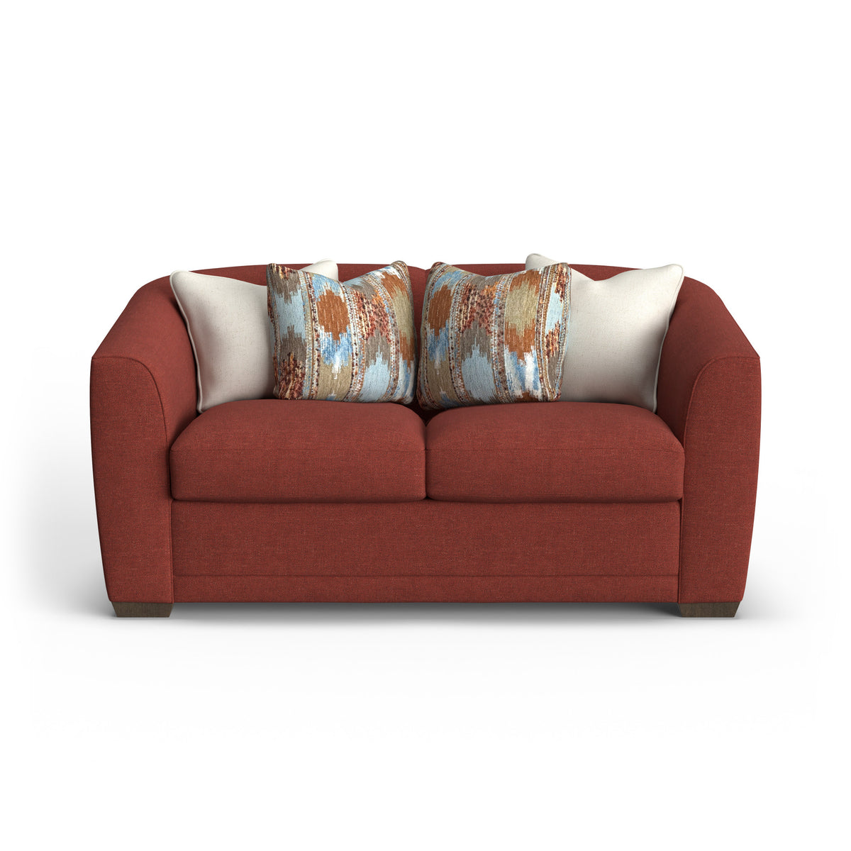 Jewel Fabric Loveseat
