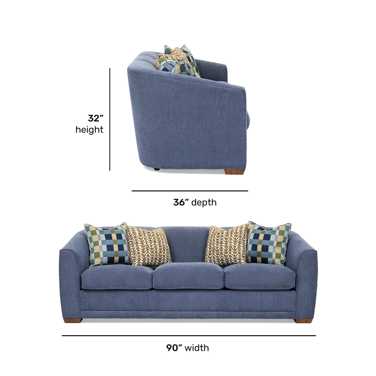 Jewel Fabric Sofa