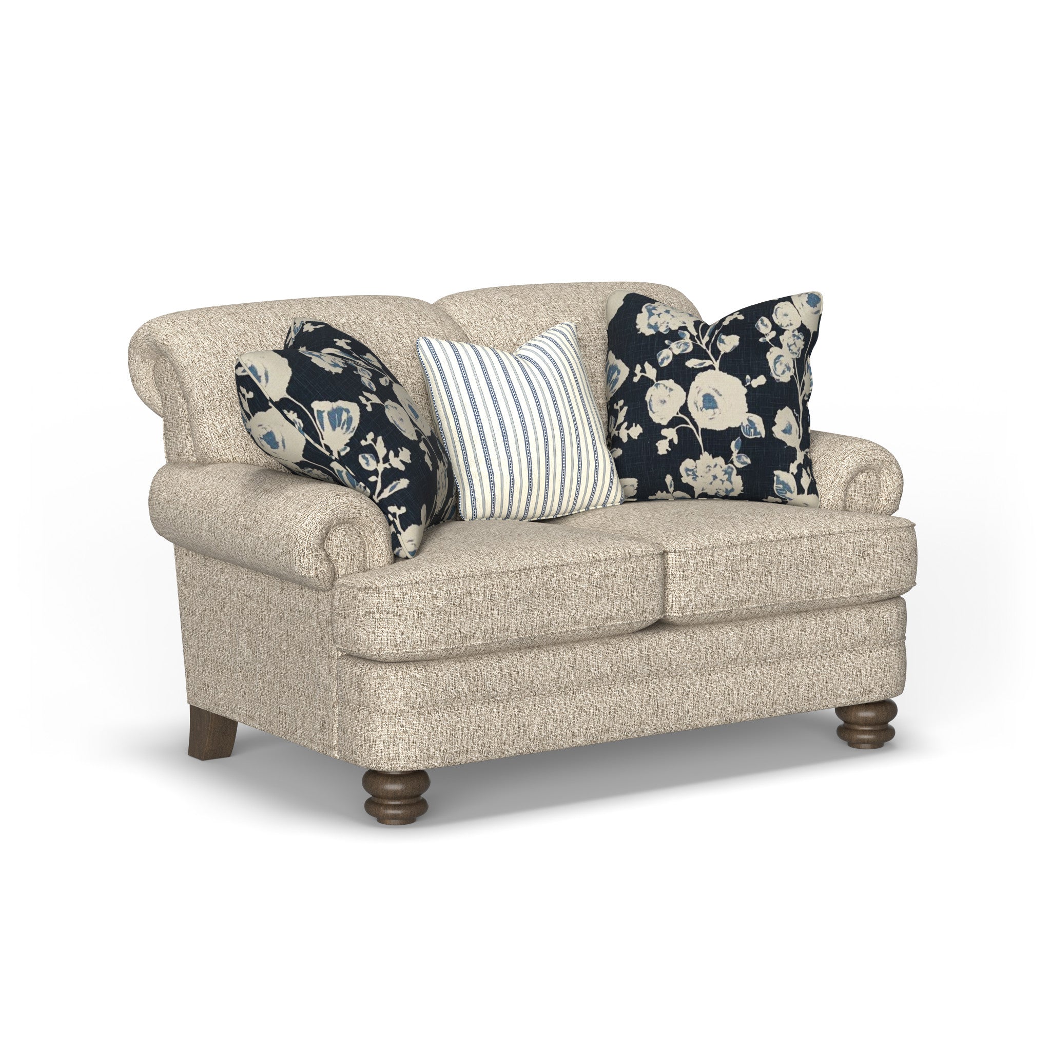 Bay Bridge Fabric Loveseat
